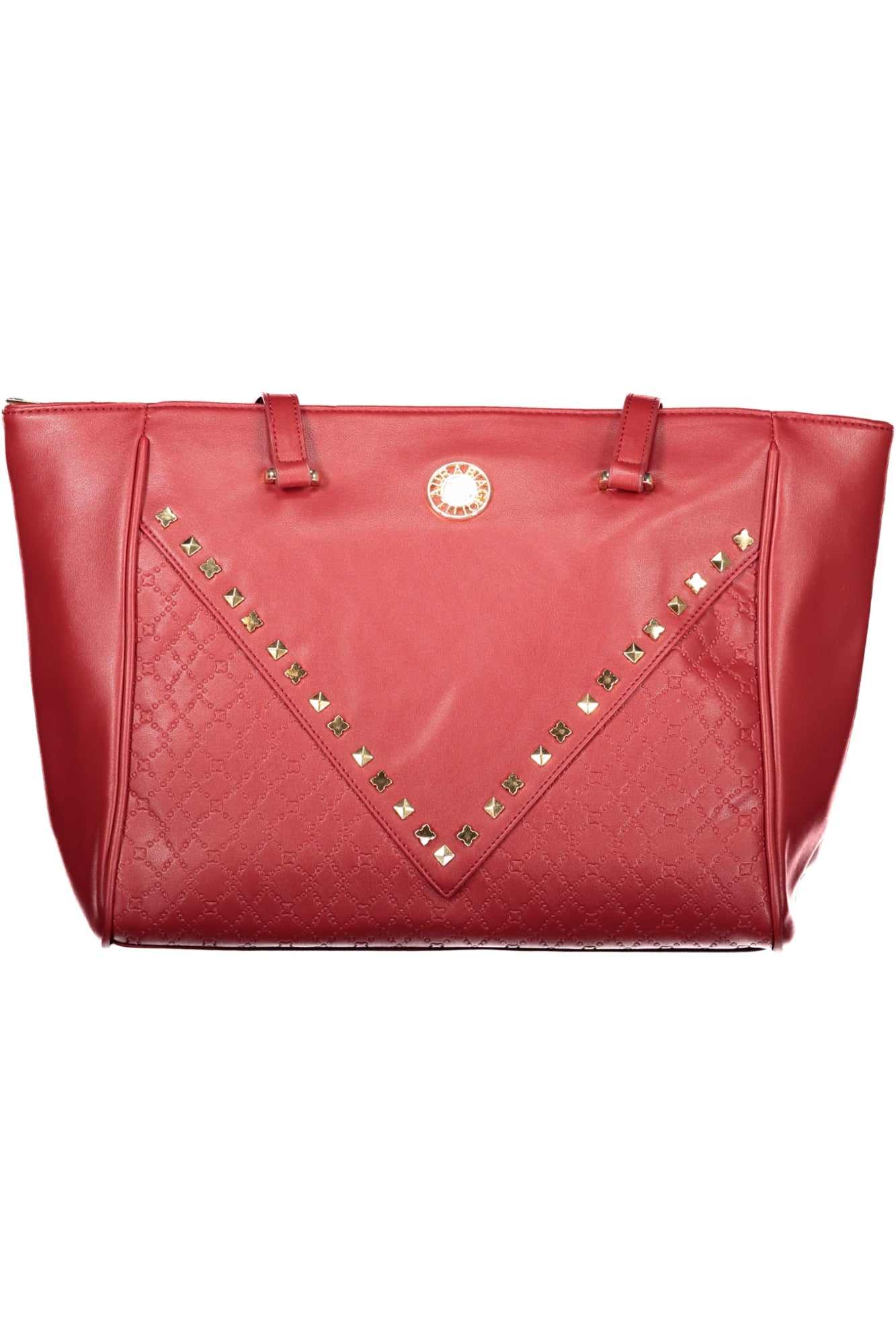 LB25W-112-2_RORUBINO – Elegante rote Tasche: Funktionalität & Stil mit Kontrastdetails – Größe: UNI – Farbe: Rosso