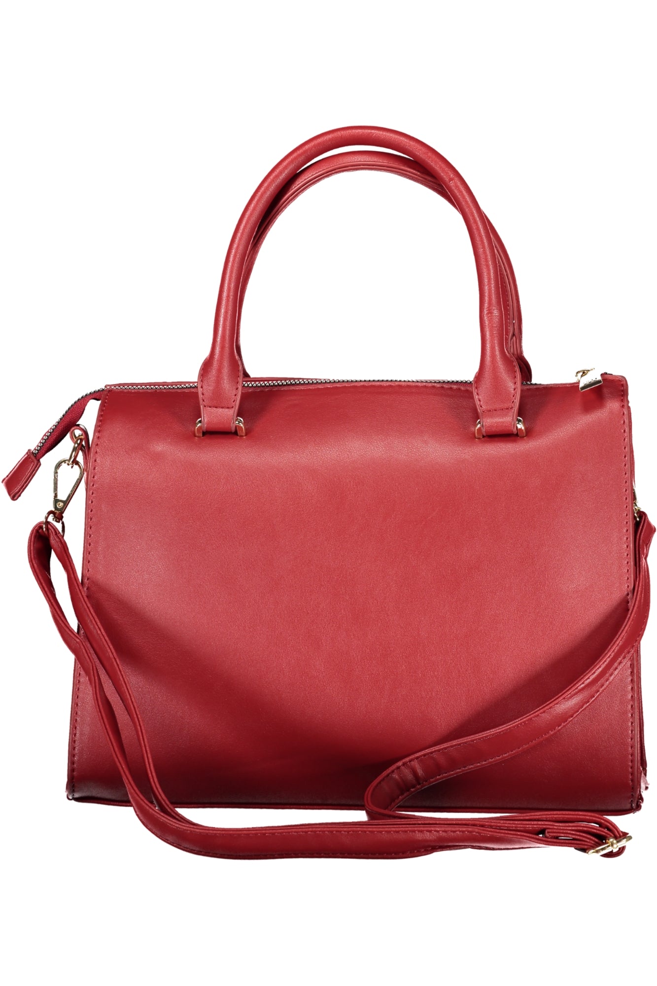 LB25W-112-1_RORUBINO – Elegante Rote Damen-Tasche mit Vielseitigen Tragemöglichkeiten – Größe: UNI – Farbe: Rosso