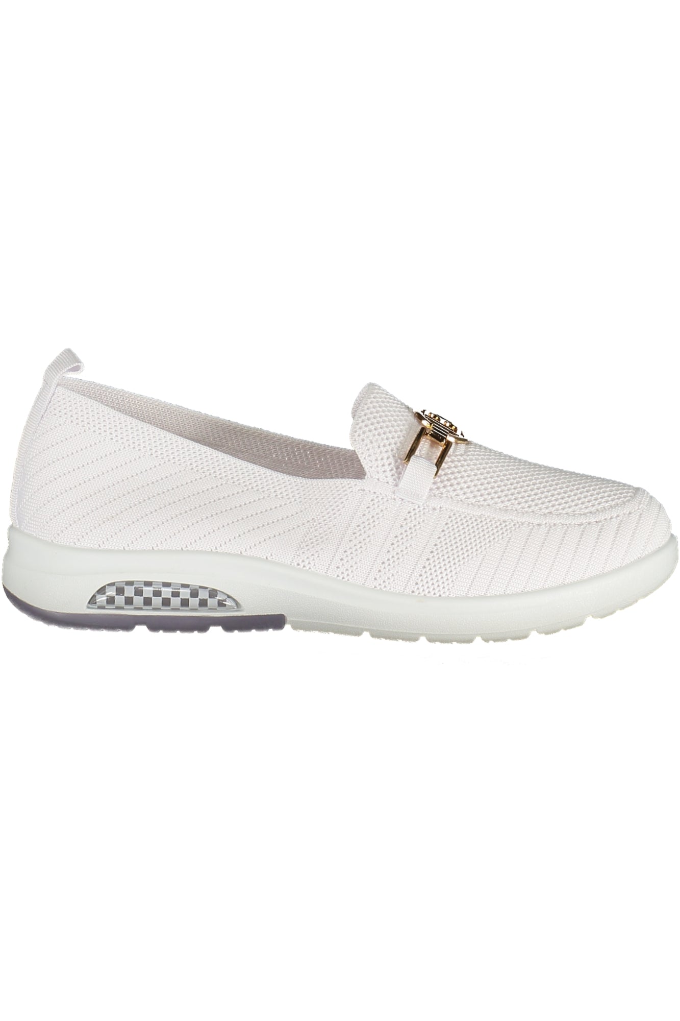 9662_BIWHITE – Klassisches Damenschuhwerk: Eleganter Weißer Schuh mit Details – Größe: 36, 37, 38, 39, 40, 41 – Farbe: Bianco