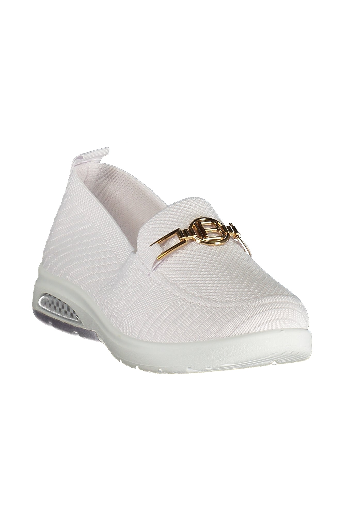 9662_BIWHITE – Klassisches Damenschuhwerk: Eleganter Weißer Schuh mit Details – Größe: 36, 37, 38, 39, 40, 41 – Farbe: Bianco