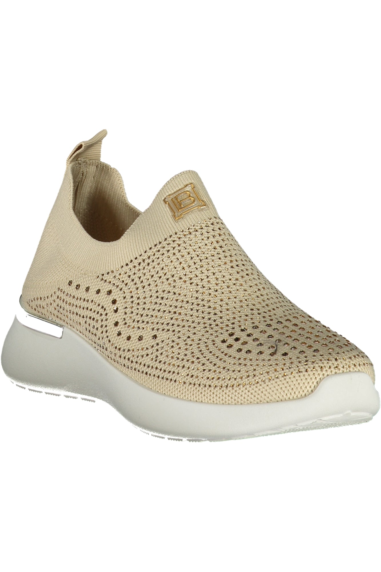 8936_BEBEIGE – Damen-Sportschuh Beige: Komfort & Stil mit Kontrastdetails – Größe: 36, 37, 38, 39, 40, 41 – Farbe: Beige