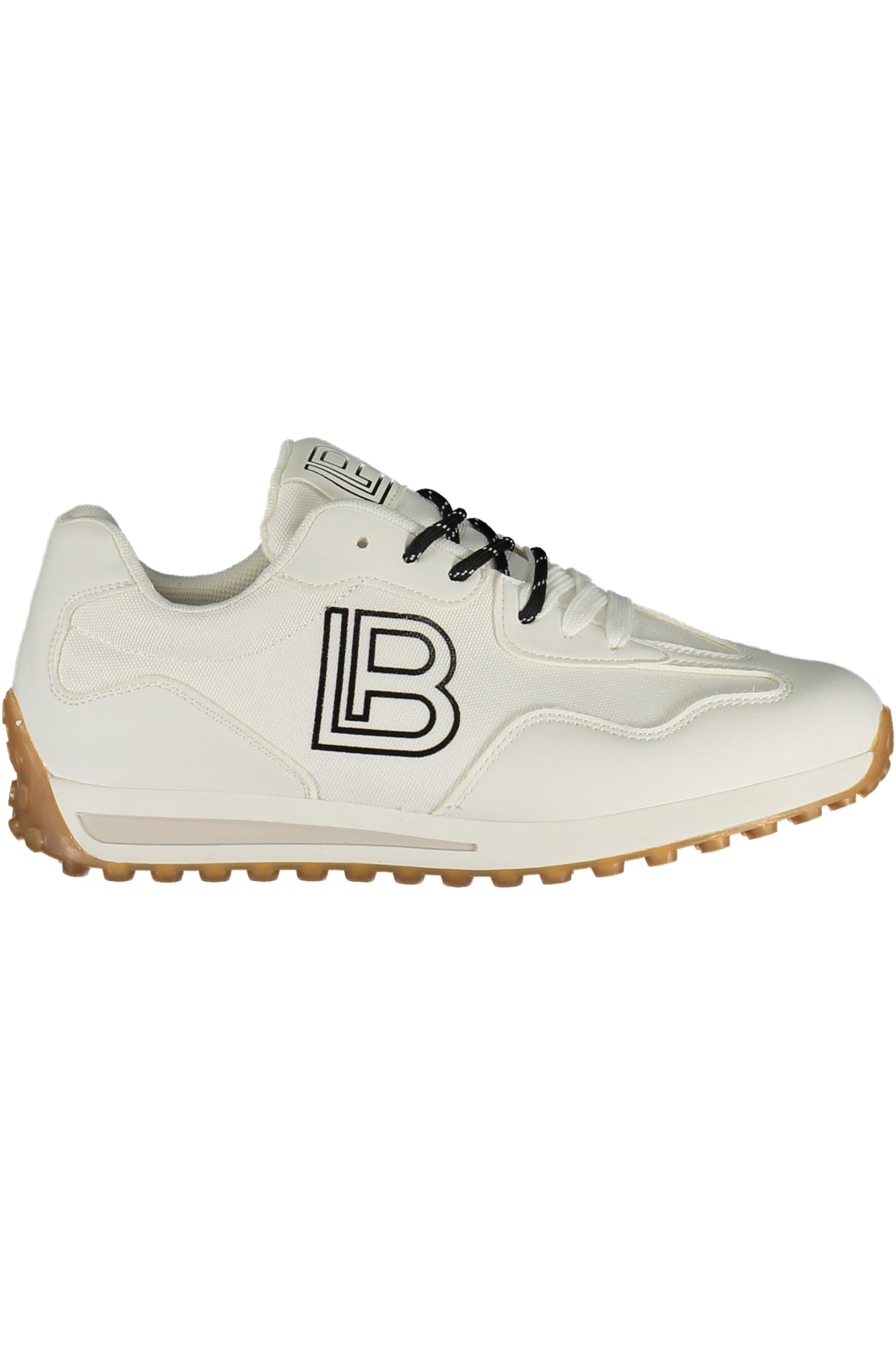 9603_BIWHITE – Weißer Damen-Sportschuh mit Kontrastelementen und herausnehmbarer Sohle – Größe: 36, 37, 38, 39, 40, 41 – Farbe: Bianco