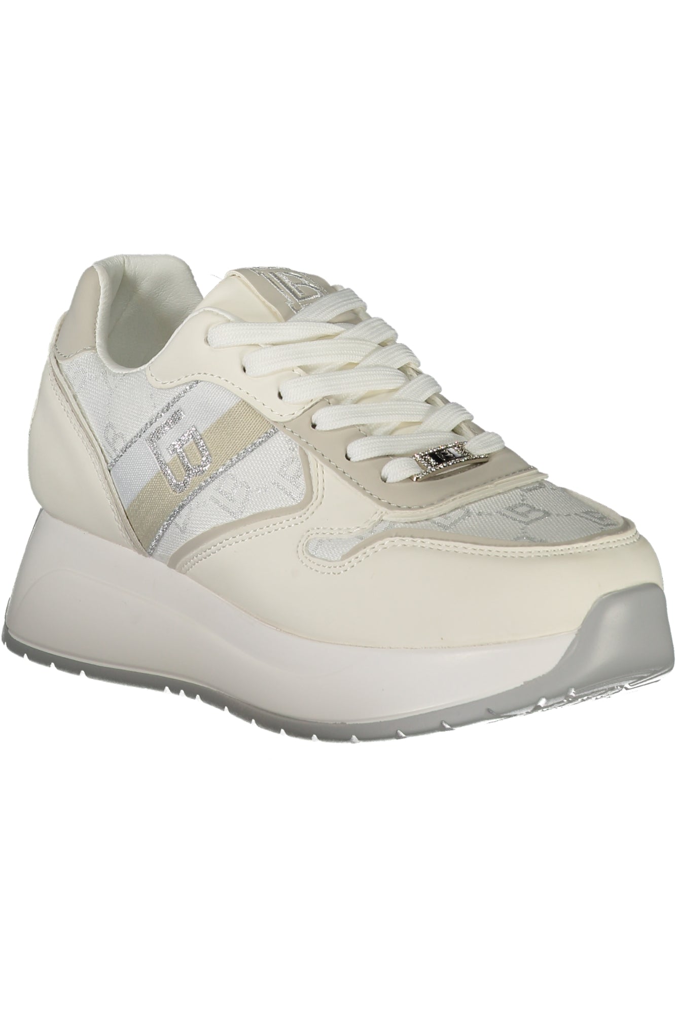 8708_BIWHITE – Damen-Sportschuh Weiß: Nubuk, Kontrastdetails & Komfortsohle – Größe: 36, 37, 38, 41, 40, 39 – Farbe: Bianco