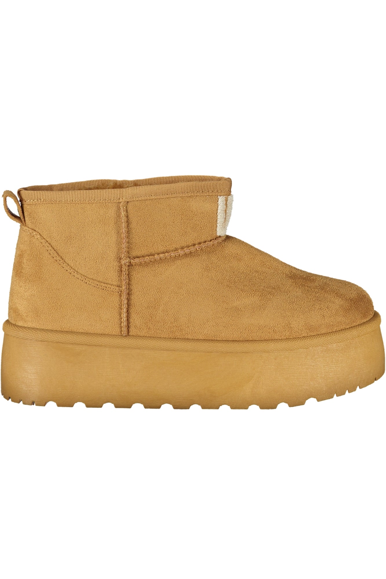 9264_MACAMEL – Damen Stiefelette Braun: Elegante Stickerei & Fell-Details entdecken – Größe: 36, 37, 38, 39, 40, 41 – Farbe: Marrone