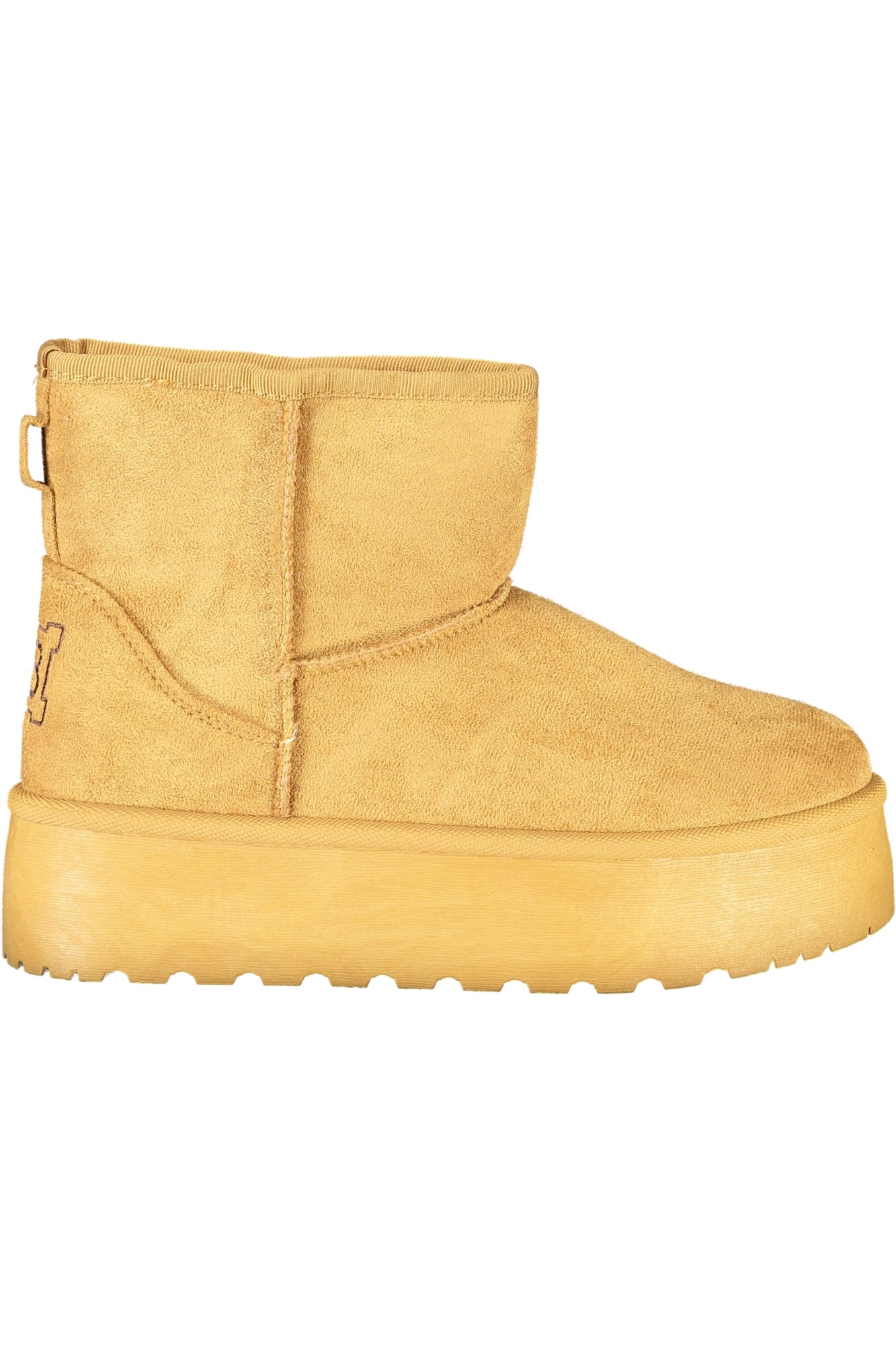 9267_MACAMEL – Damenstiefel braun mit Fell - Keilabsatz 4 cm & stilvollen Details – Größe: 36, 37, 38, 39, 40, 41 – Farbe: Marrone