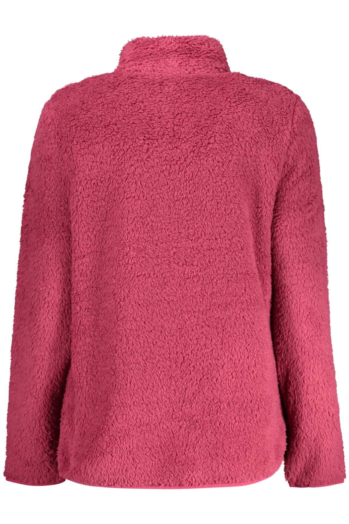 BOA96919B_VIUVA – Violettes Damen-Sweatshirt mit Reißverschluss und Applikation – Größe: S, M, L, XL – Farbe: Viola