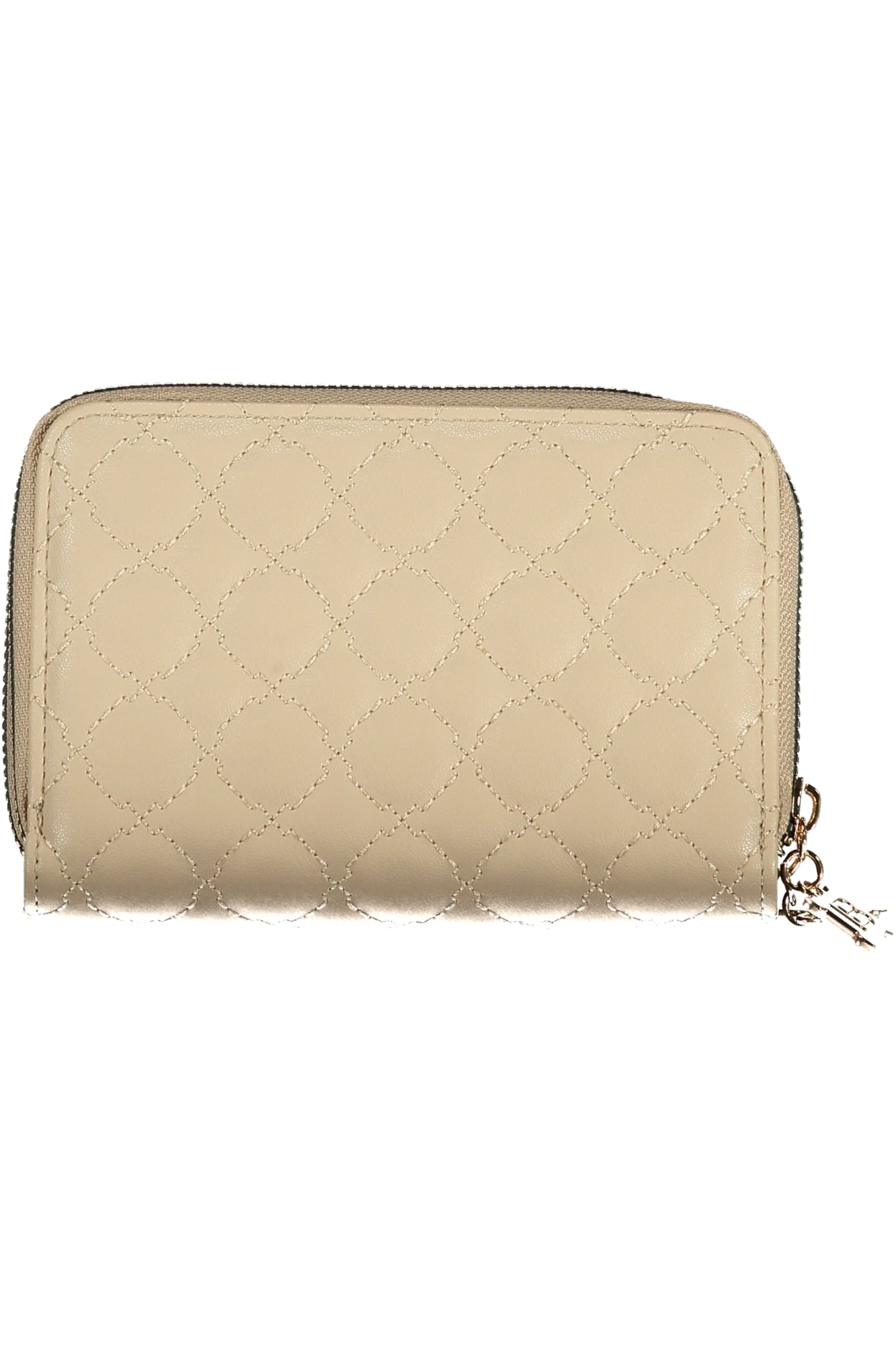 LB25W-509-06_BENATURA – Damen-Geldbörse Beige: Vielseitig mit Reißverschluss & Kontrastdetails – Größe: UNI – Farbe: Beige