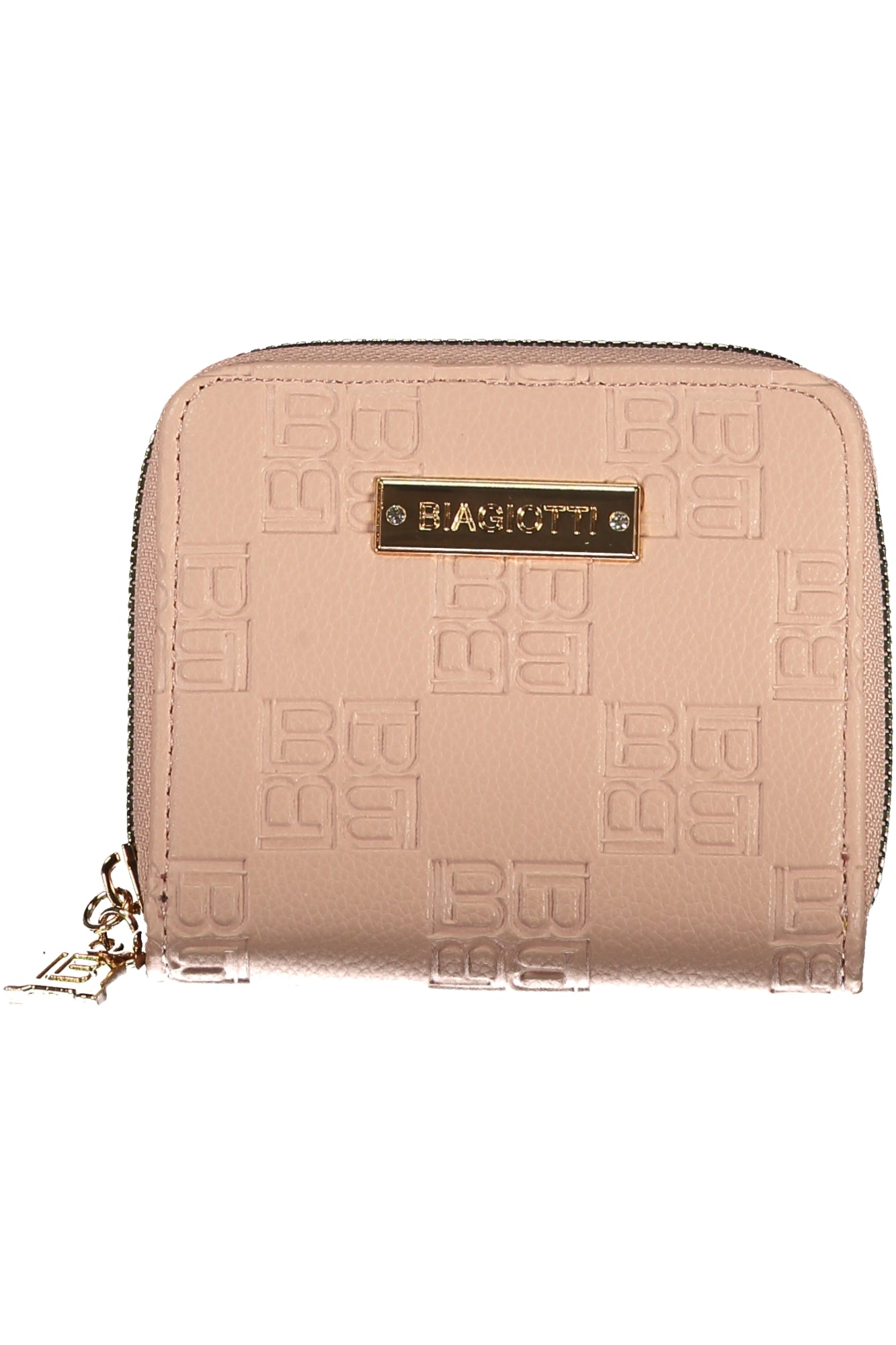 LB25W-501-01_RSROSANTI – Damen Pink Wallet mit Reißverschluss & Kontrastdetails - Portafoglio – Größe: UNI – Farbe: Rosa