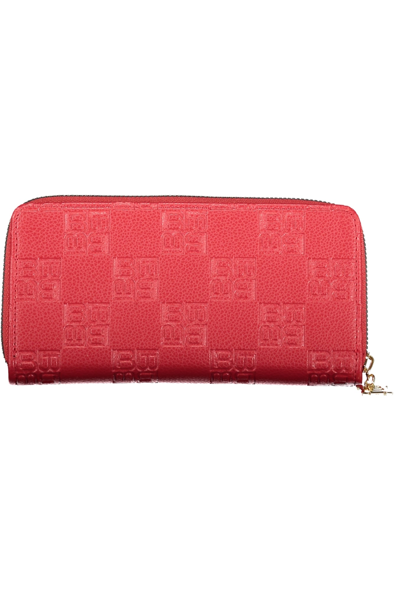 XXXLB25W-501-01_RORUBINO – Rotes Damen Portemonnaie mit 5 Fächern und Reißverschluss-Design – Größe: UNI – Farbe: Rosso
