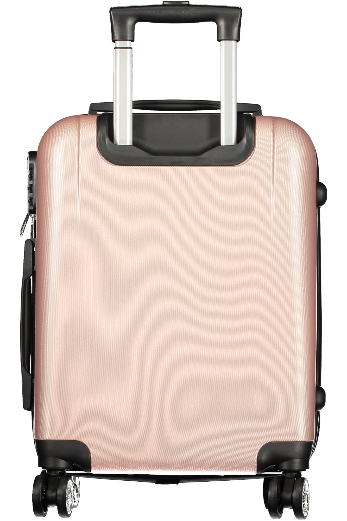 LB033-G_RSL.PINK – Damentrolley-Set in Rosa: 3 Größen, Leichtlaufrollen, Zahlenschloss – Größe: UNI – Farbe: Rosa