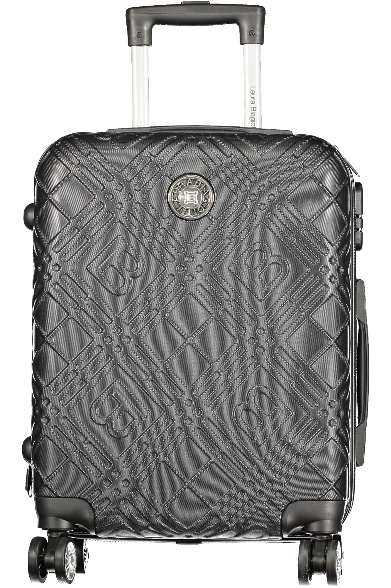 LB031-C_NEBLACK – Eleganter Schwarzer Damenkoffer – Kompakt, Praktisch, Stilsicher – Größe: UNI – Farbe: Nero