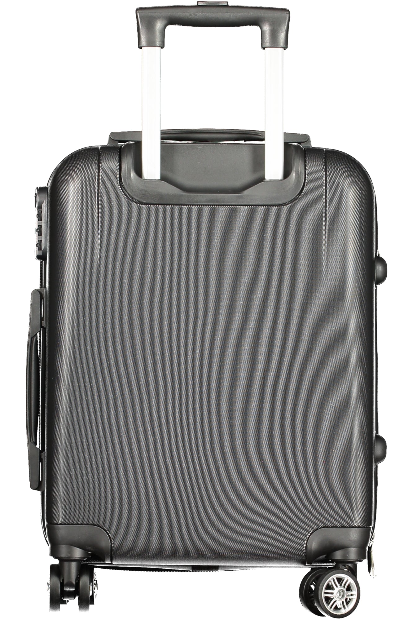 LB034-C_NEBLACK – Eleganter Schwarzer Damenkoffer mit Reißverschluss und Zahlenschloss – Größe: UNI – Farbe: Nero