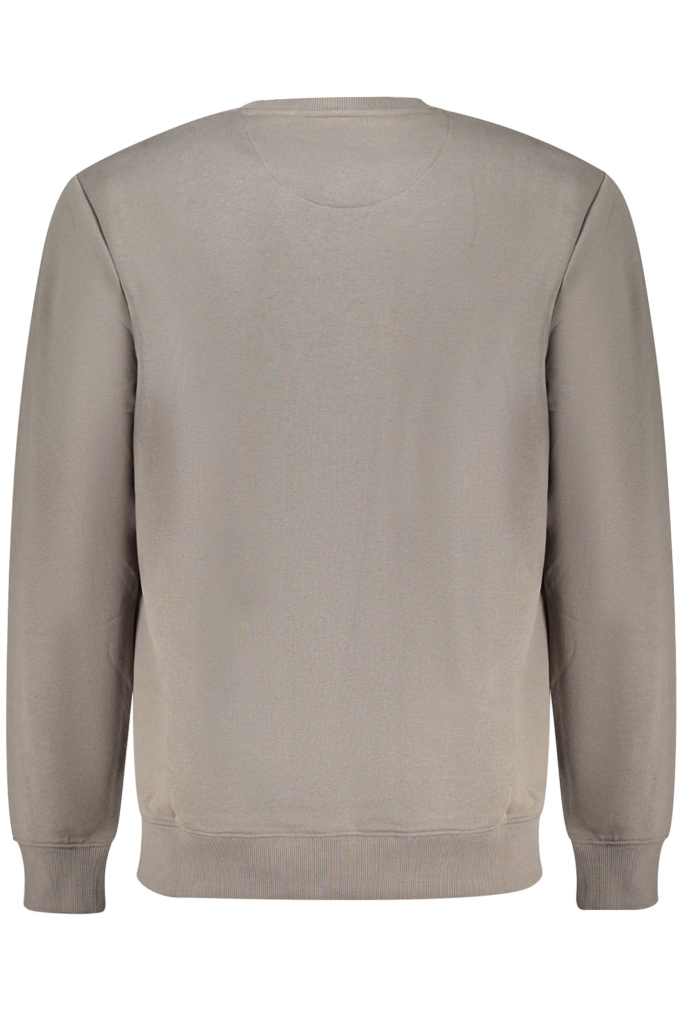 LOGOCREWSWS_GRGREYHE – Grauer Herrenpullover - Angeraut, Rundhals und mit Druckmotiv – Größe: S, M, L, XL, 2XL – Farbe: Grigio