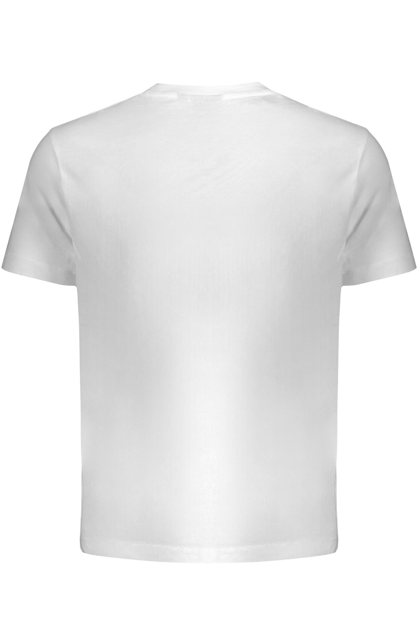 L63JFQNQ_BIECRU – Weißes Herren T-Shirt: Regular Fit mit Rundhalsausschnitt & Brusttasche – Größe: S, M, L, XL, 2XL – Farbe: Bianco