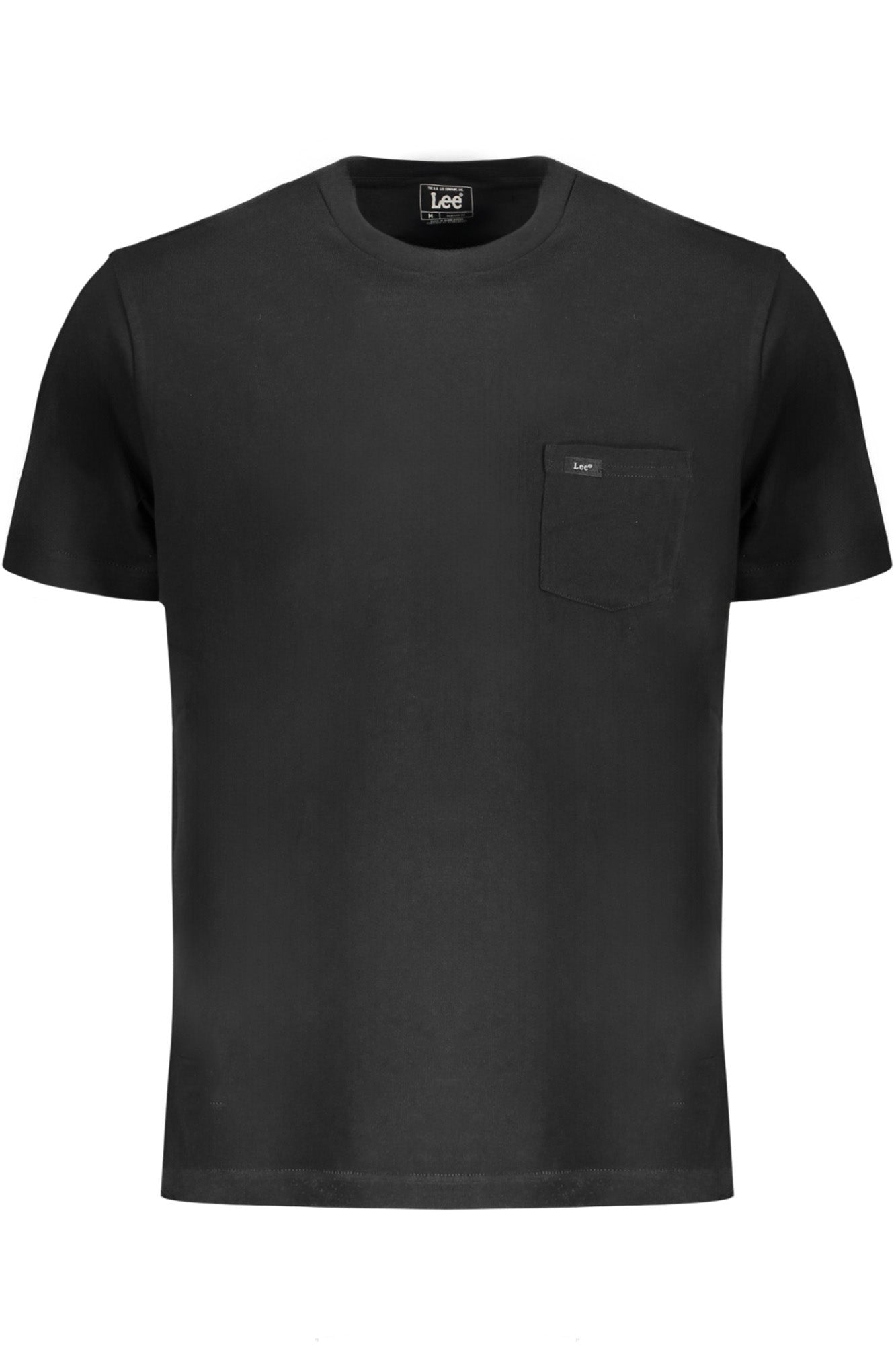 L63JFQ01_NEBLACK – Herren Kurzarmshirt Schwarz - Regular Fit mit Brusttasche – Größe: S, M, L, XL, 2XL – Farbe: Nero