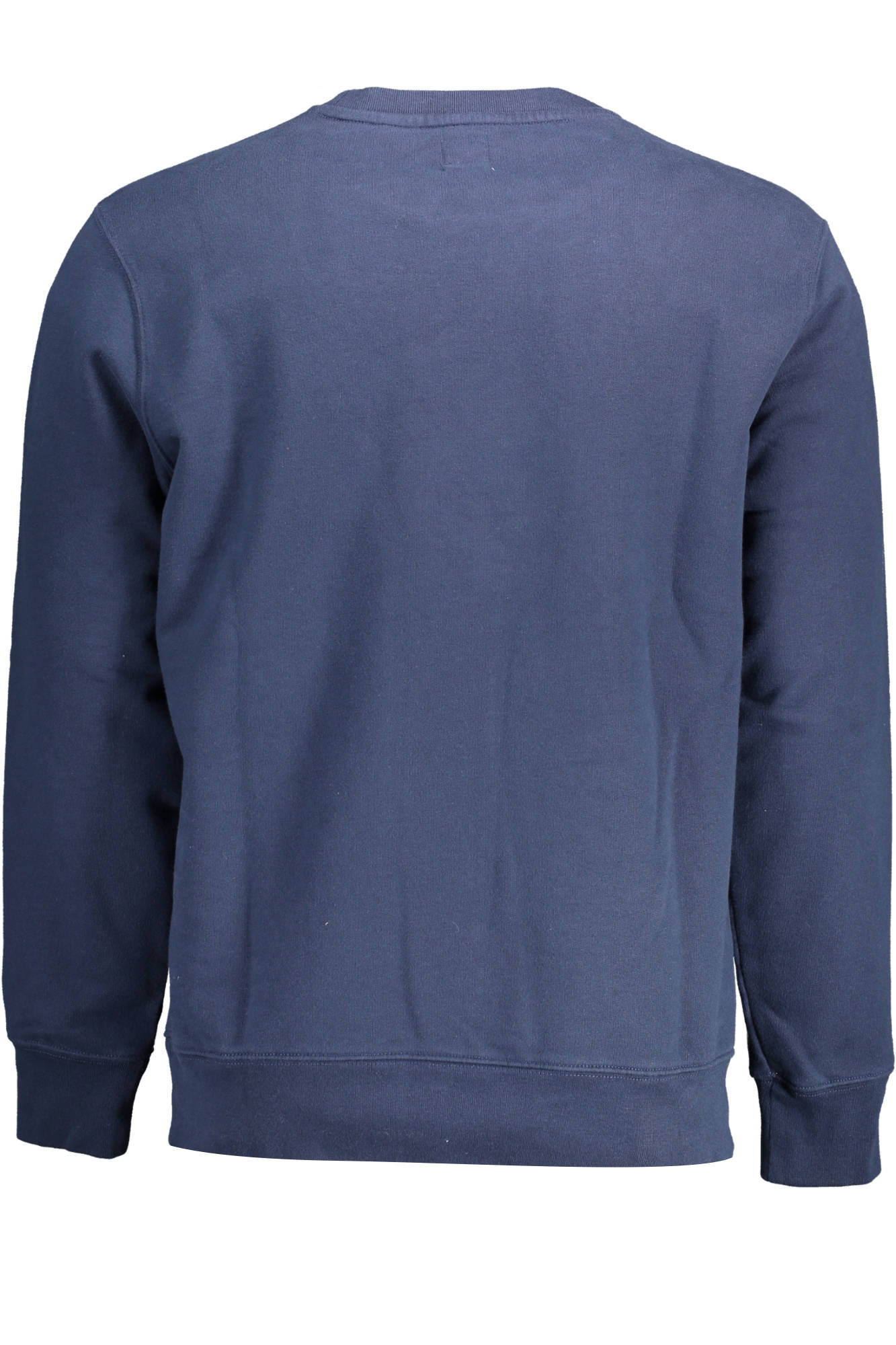 35909_BLU_0001 – Herrenpullover Blau - Langarm, Rundhals, Logodetail, Ohne Reißverschluss – Größe: XL, 2XL, L – Farbe: Blu
