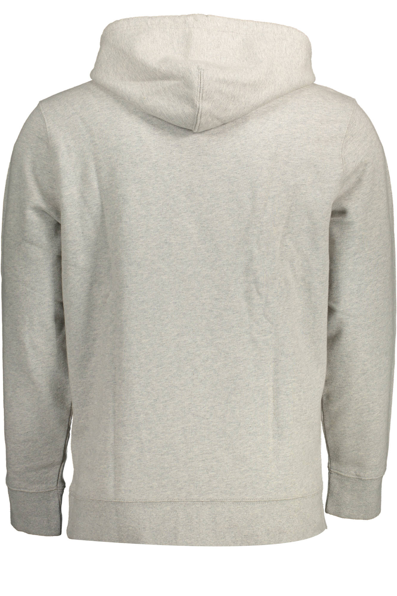 34581_GRIGIO_0000 – Graues Herren-Sweatshirt mit Kapuze und Kängurutasche – Stylisch & Bequem – Größe: S, M, L, XL, 2XL – Farbe: Grigio