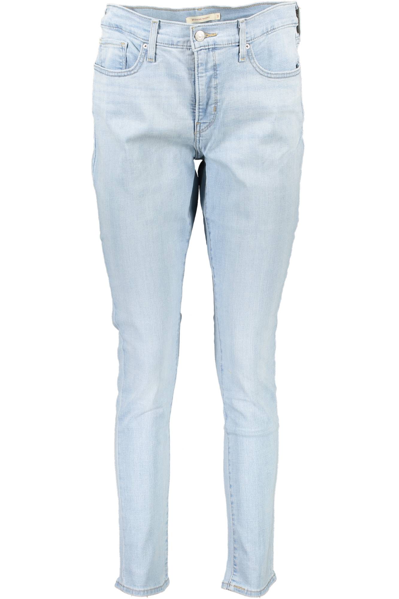 19626_AZZURRO_0340 – Skinnny Damen Jeans Blau - Formende Denim mit Waschungseffekt – Größe: 28 L30 – Farbe: Azzurro