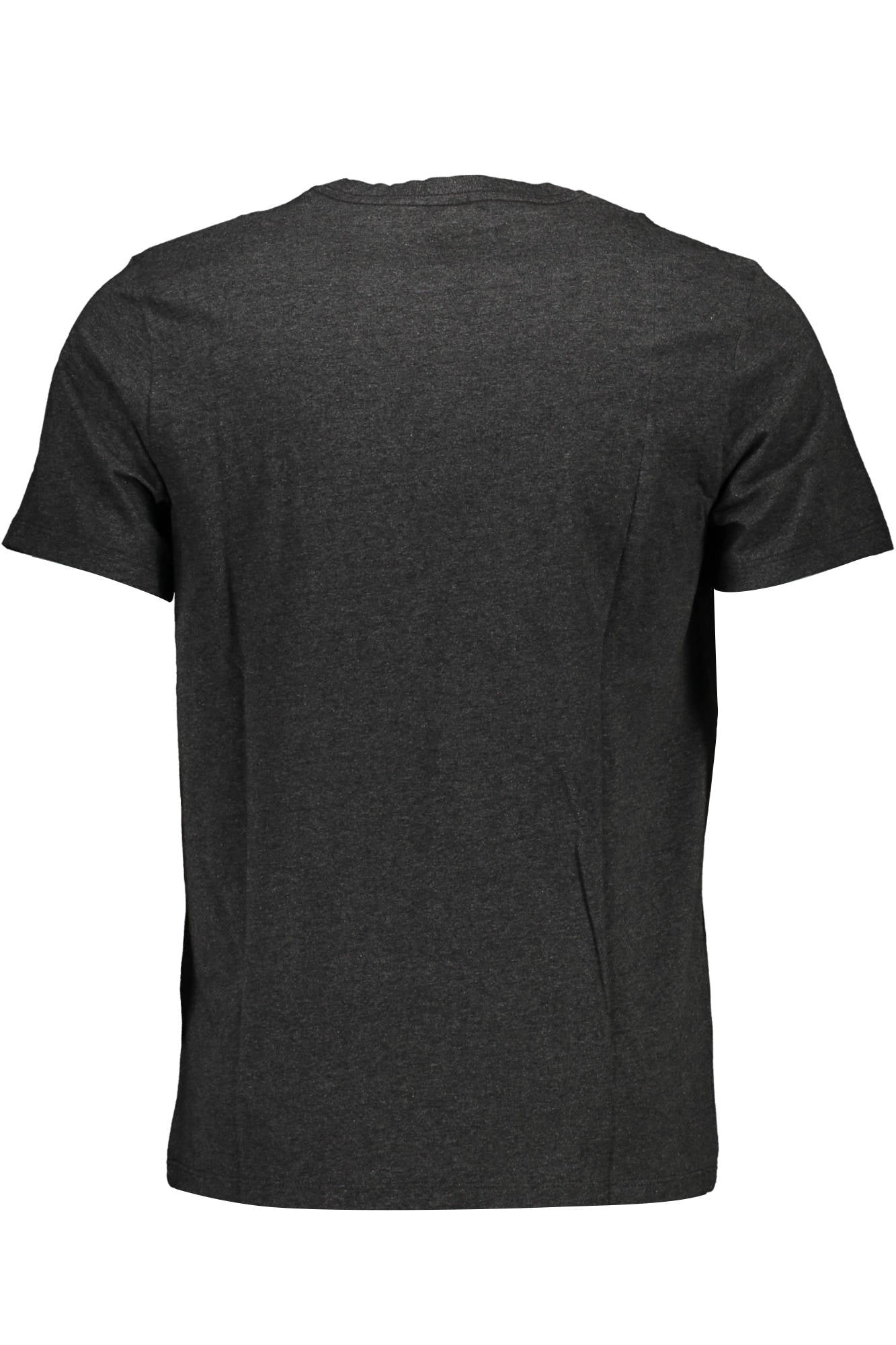 56605_GRIGIO_0149 – Grau Herren T-Shirt Kurzarm mit Logo und Rundhalsausschnitt – Größe: S, M, L, XL – Farbe: Grigio
