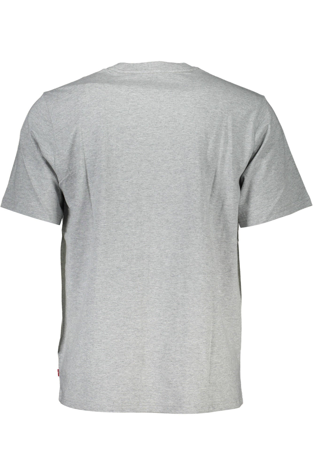 16143_GRIGIO_1203 – Modernes Grau: Kurzarm-T-Shirt für Herren mit Stickerei-Details – Größe: S, M, L, XL – Farbe: Grigio