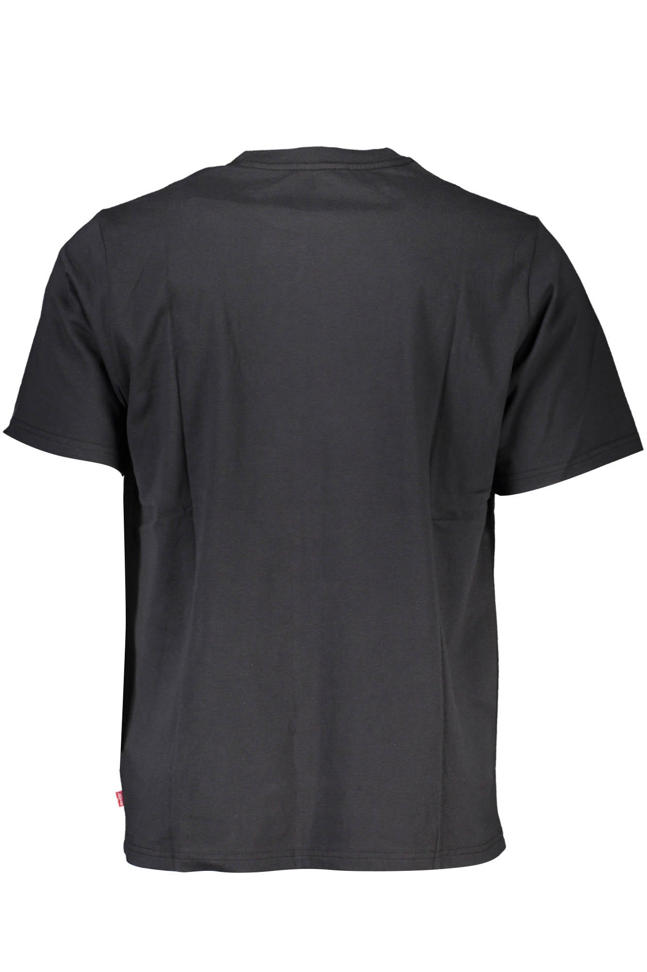 16143_NERO_1204 – Herren Kurzarm-T-Shirt in Schwarz mit Stickerei und Rundhalsausschnitt – Größe: S, XL – Farbe: Nero