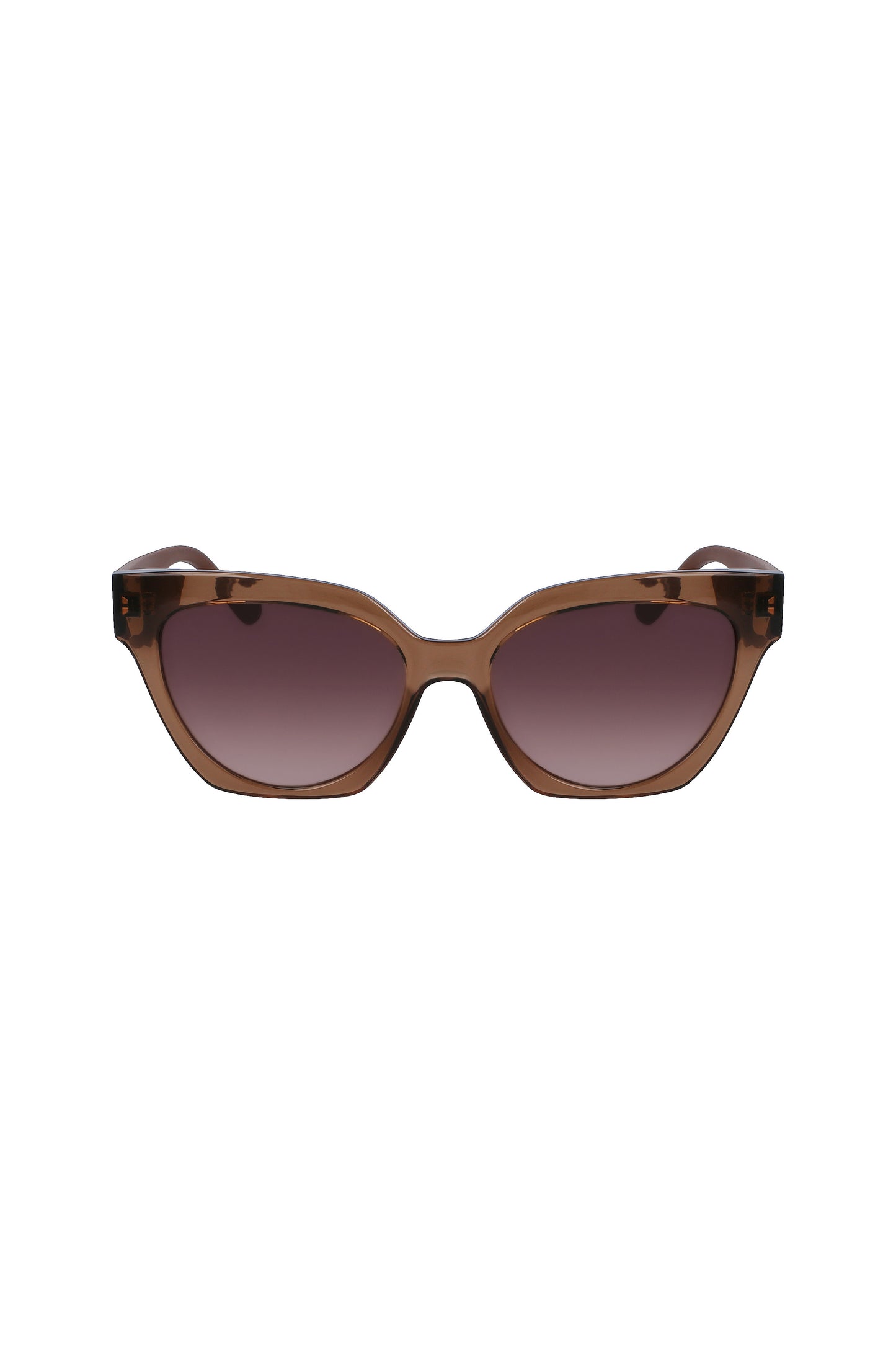 LJ778S_BE200 – Elegante Damen-Sonnenbrille: Beige, runde Gläser, komfortabel gestaltetes Gestell – Größe: UNI – Farbe: Beige
