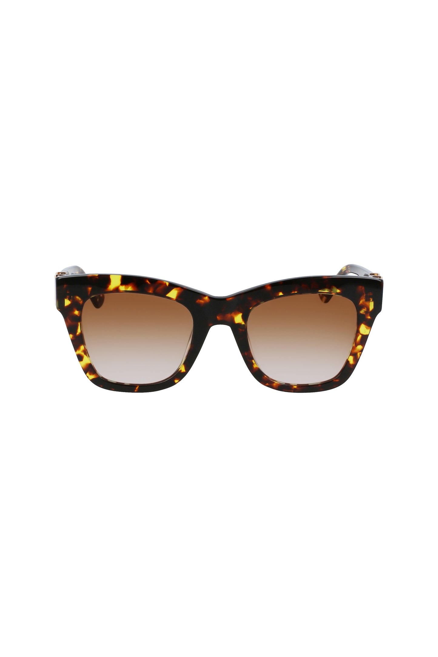 LJ746S_MA220 – Braune Damen-Sonnenbrille mit quadratischen Gläsern und Acetat-Gestell – Größe: UNI – Farbe: Marrone