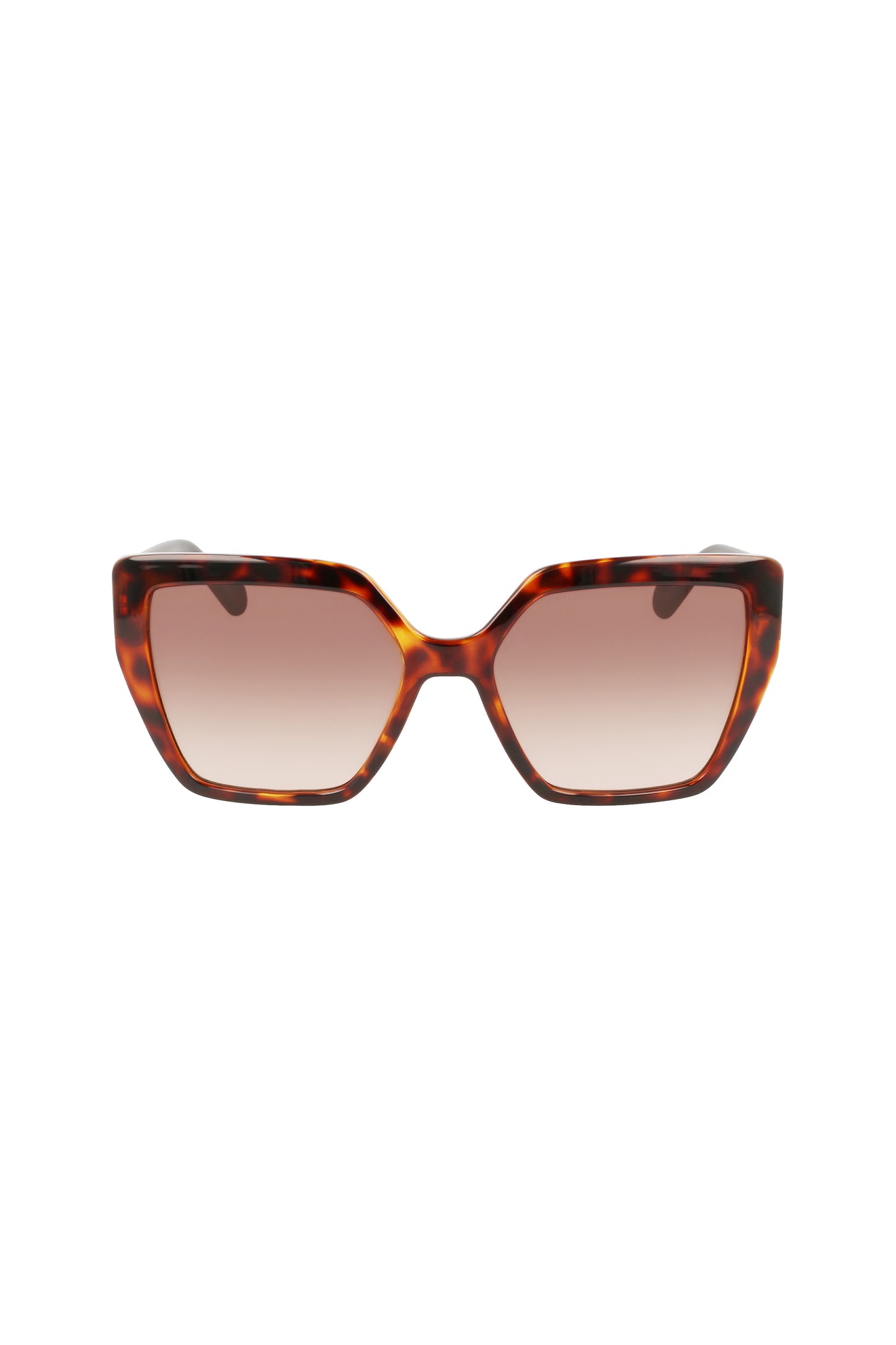 LJ757S_MA240 – Elegante Damen-Sonnenbrille: Quadratische, braune Gläser & Details – Größe: UNI – Farbe: Marrone