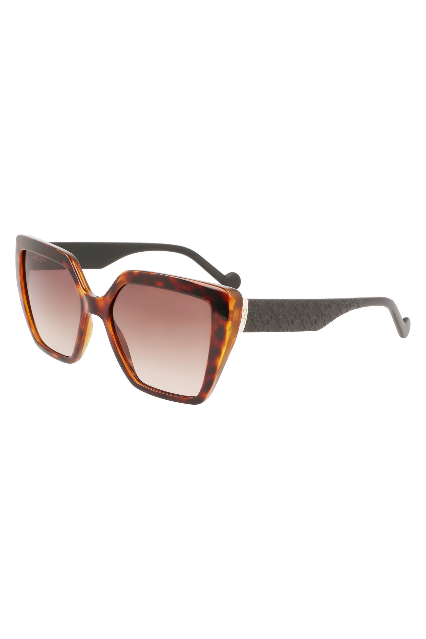 LJ757S_MA240 – Elegante Damen-Sonnenbrille: Quadratische, braune Gläser & Details – Größe: UNI – Farbe: Marrone