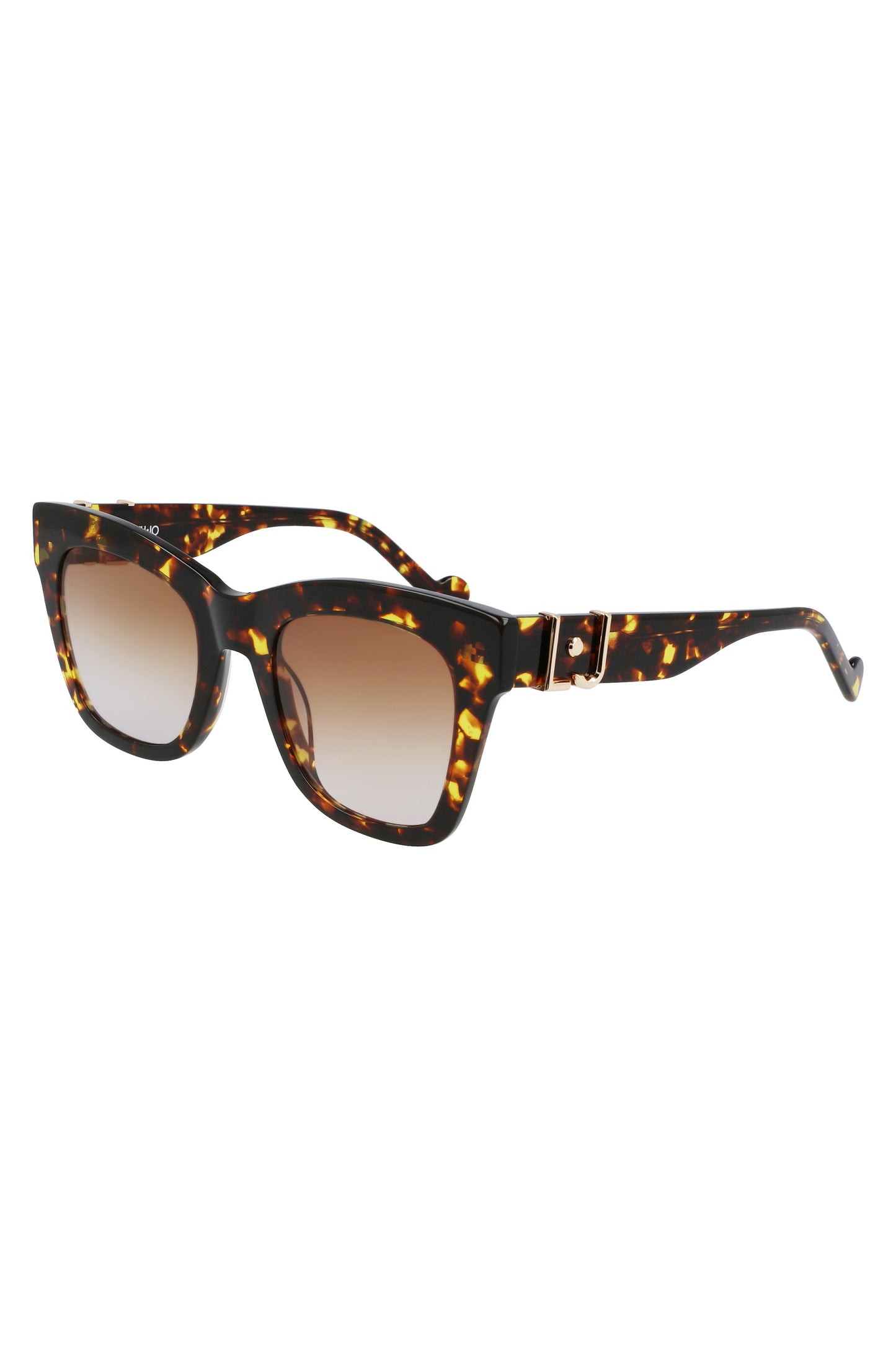 LJ746S_MA220 – Braune Damen-Sonnenbrille mit quadratischen Gläsern und Acetat-Gestell – Größe: UNI – Farbe: Marrone