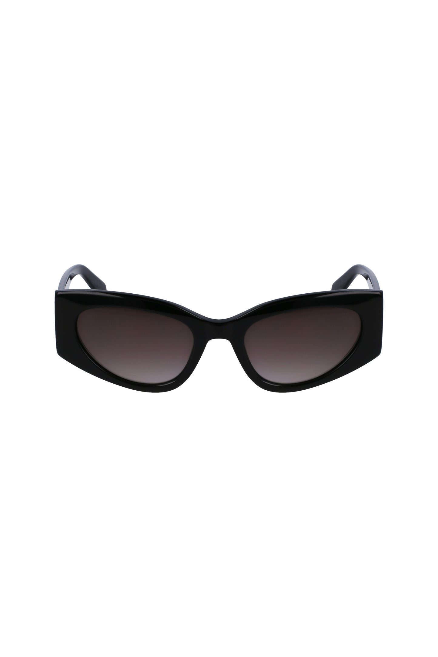LJ792S_NE001 – Stylische Damen-Sonnenbrille Schwarz: Tropfenform, Kontraste & Details – Größe: UNI – Farbe: Nero