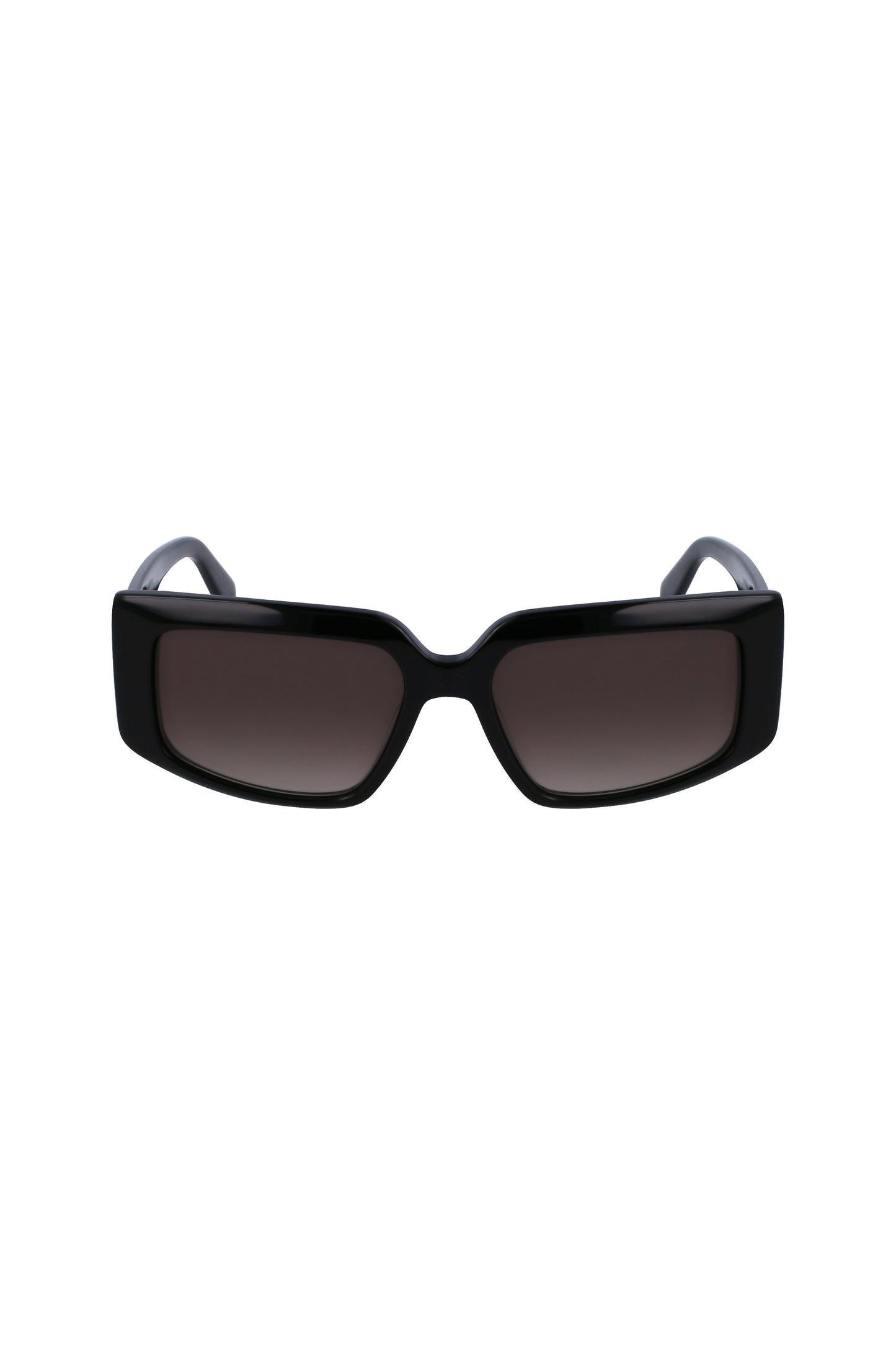 LJ791S_NE001 – Elegante Damen-Sonnenbrille - Acetatgestell, Schwarz, Rechteckig – Größe: UNI – Farbe: Nero