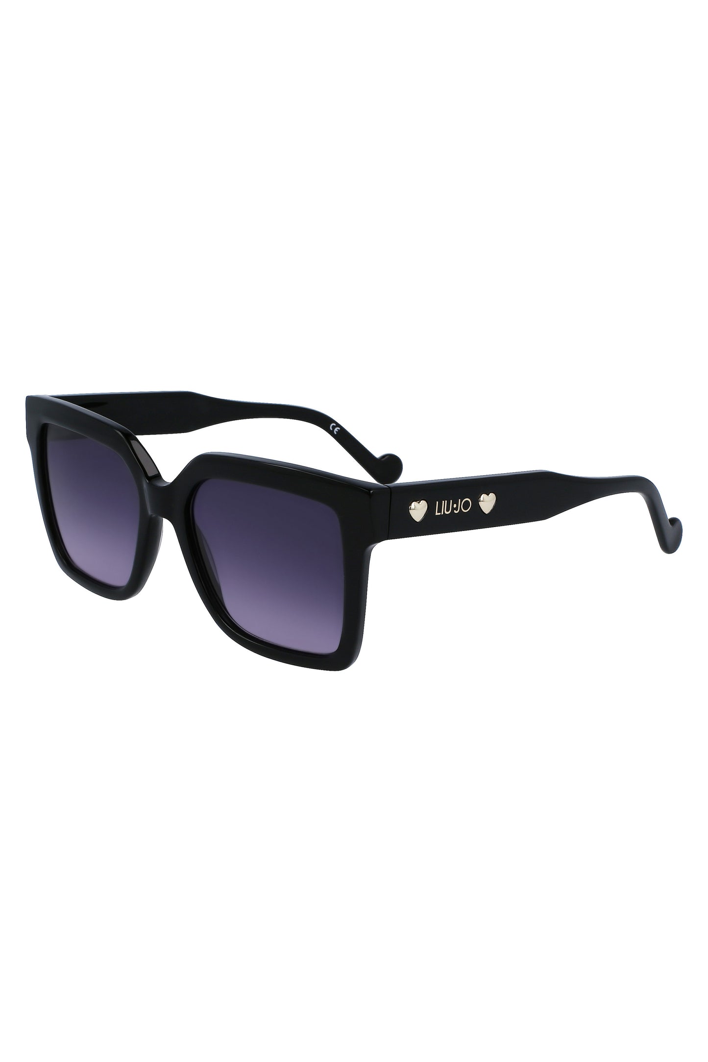 LJ771S_NE001 – Stylische Damen-Sonnenbrille in Schwarz mit quadratischen Gläsern – Größe: UNI – Farbe: Nero