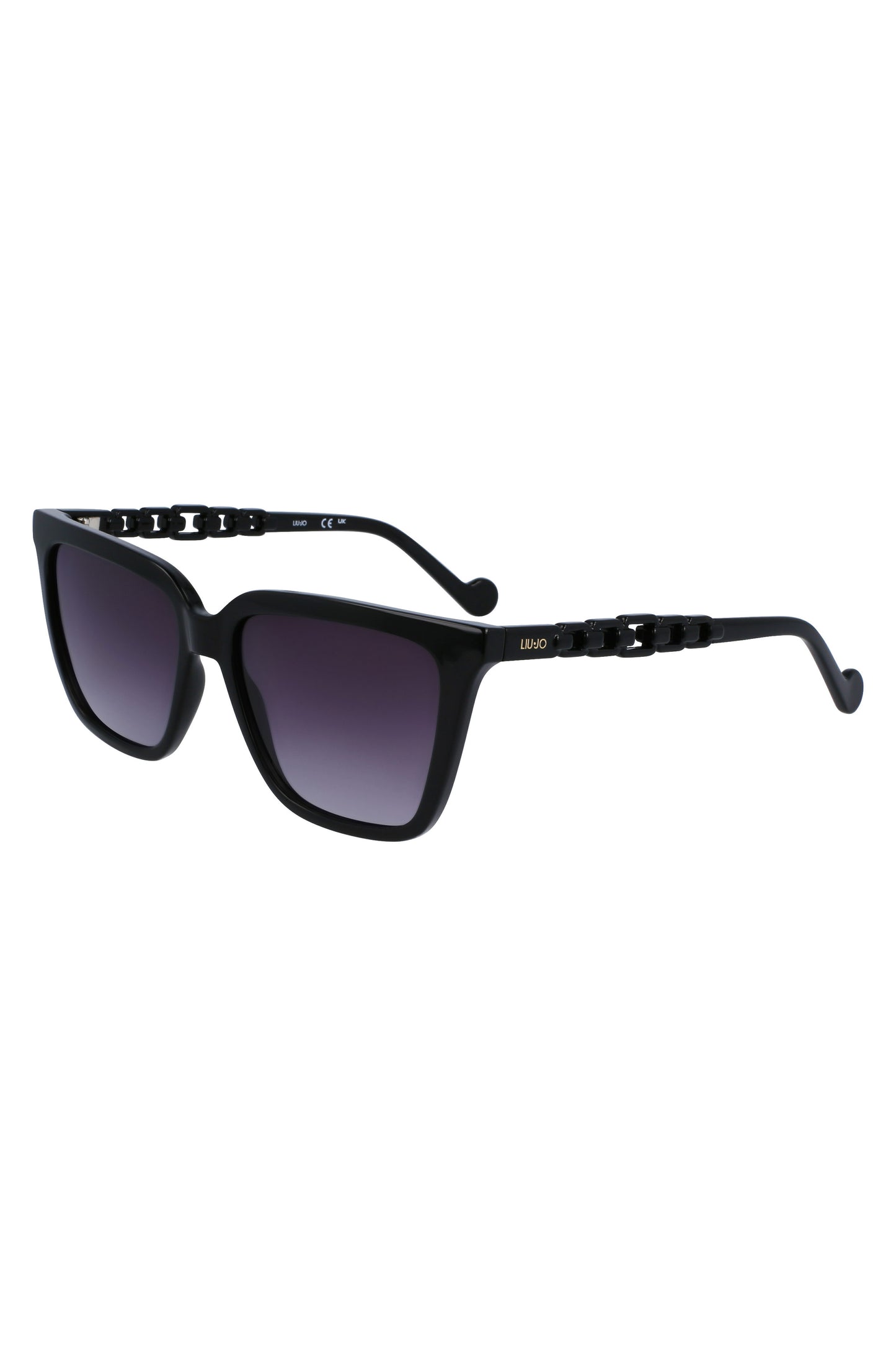 LJ780S_NE001 – Elegante Damen-Sonnenbrille in Schwarz mit quadratischen Gläsern – Größe: UNI – Farbe: Nero