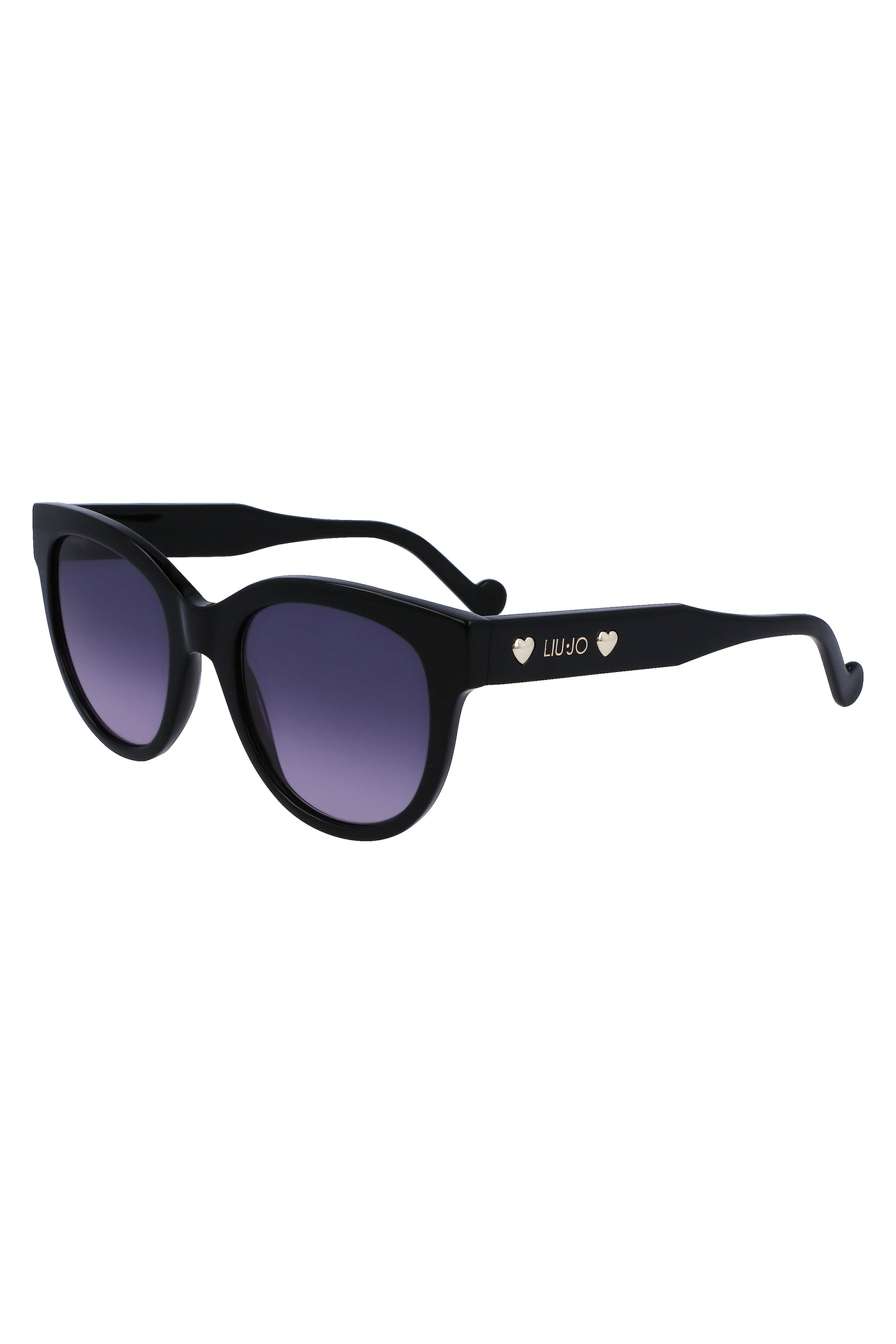 LJ772S_NE001 – Stylische Damen-Sonnenbrille in Schwarz mit runden Gläsern – Größe: UNI – Farbe: Nero
