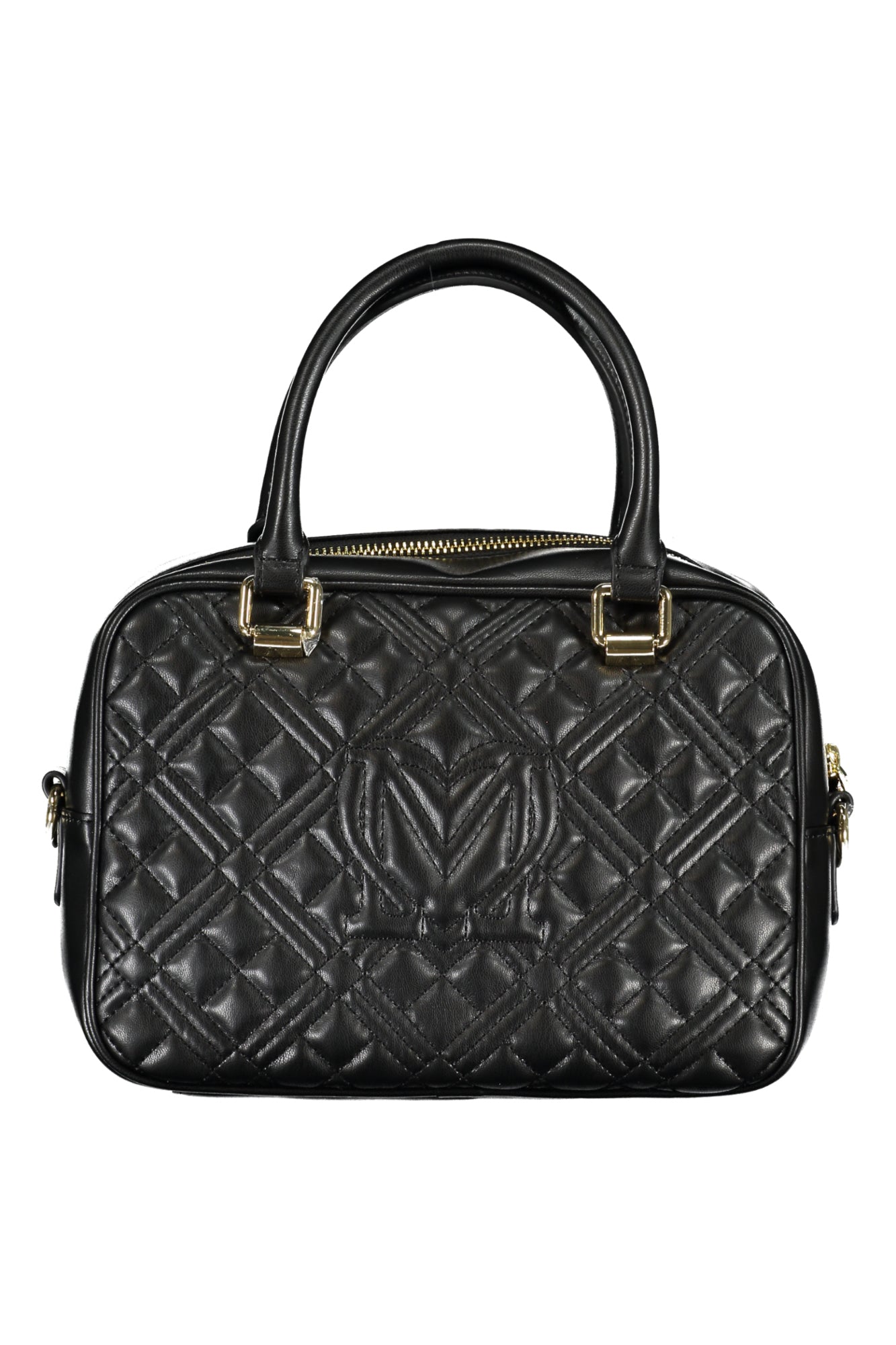 JC4169PP0HLA0000_NENEROORO – Elegante schwarze Damenhandtasche mit Kontrastdetails und verstellbarem Riemen – Größe: UNI – Farbe: Nero