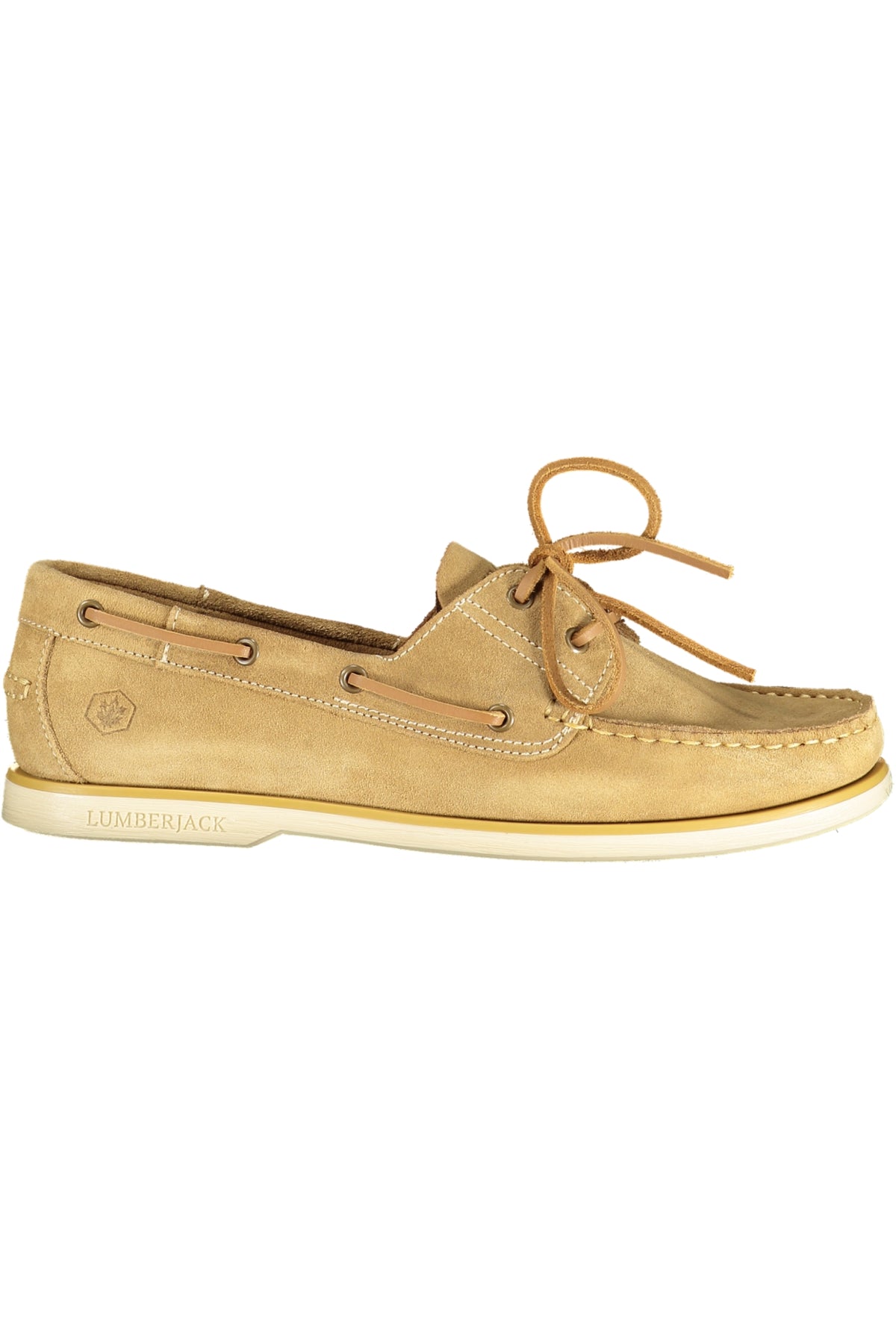 102268826NAVIGATOR_BEBEIGE – Klassischer Herrenschuh in Beige – Bootsschuh mit Kontrastdetails – Größe: 40, 41, 42, 43, 44, 45, 46 – Farbe: Beige
