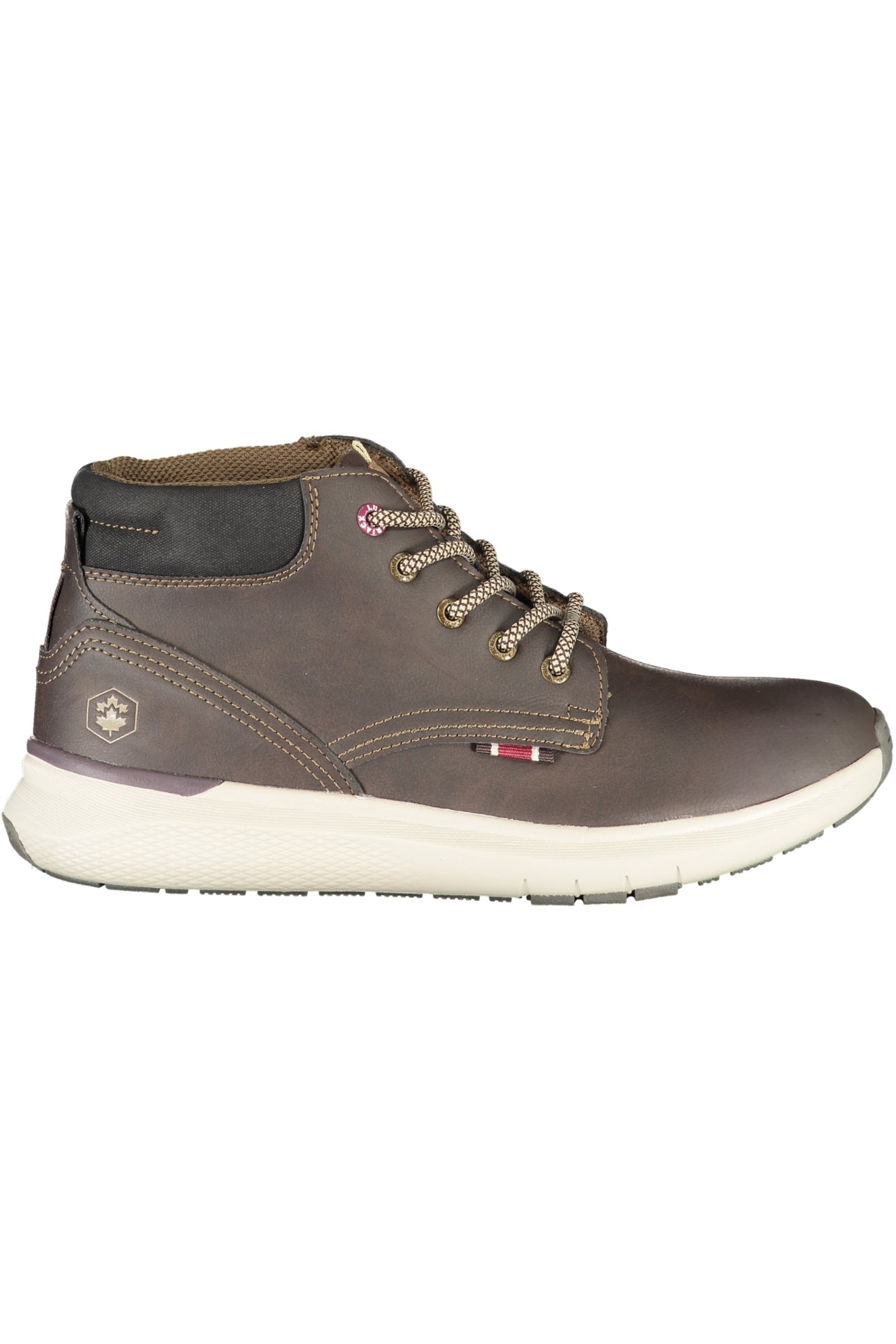 102217644_MA246 – Herren-Sportschuh Braun: Schnürstiefel mit Kontrastdetails & Innensohle – Größe: 40, 41, 42, 43, 44, 45 – Farbe: Marrone