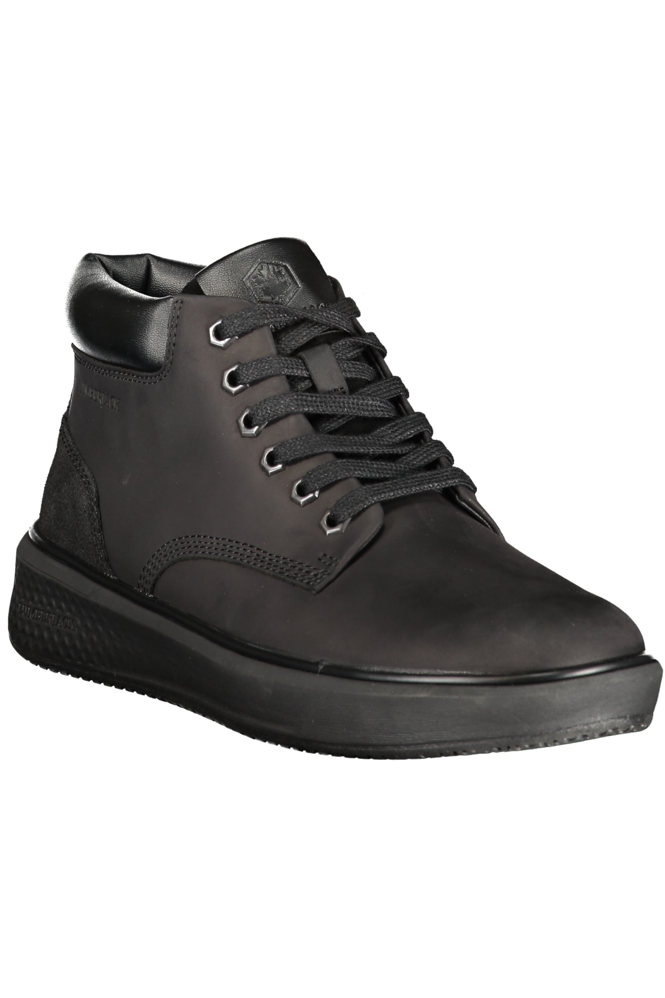 102217275_NE232N – Schwarzer Hi-Top Herrensneaker mit zweifarbigen Schnürsenkeln – Größe: 40, 41, 42, 43, 44, 45, 46 – Farbe: Nero