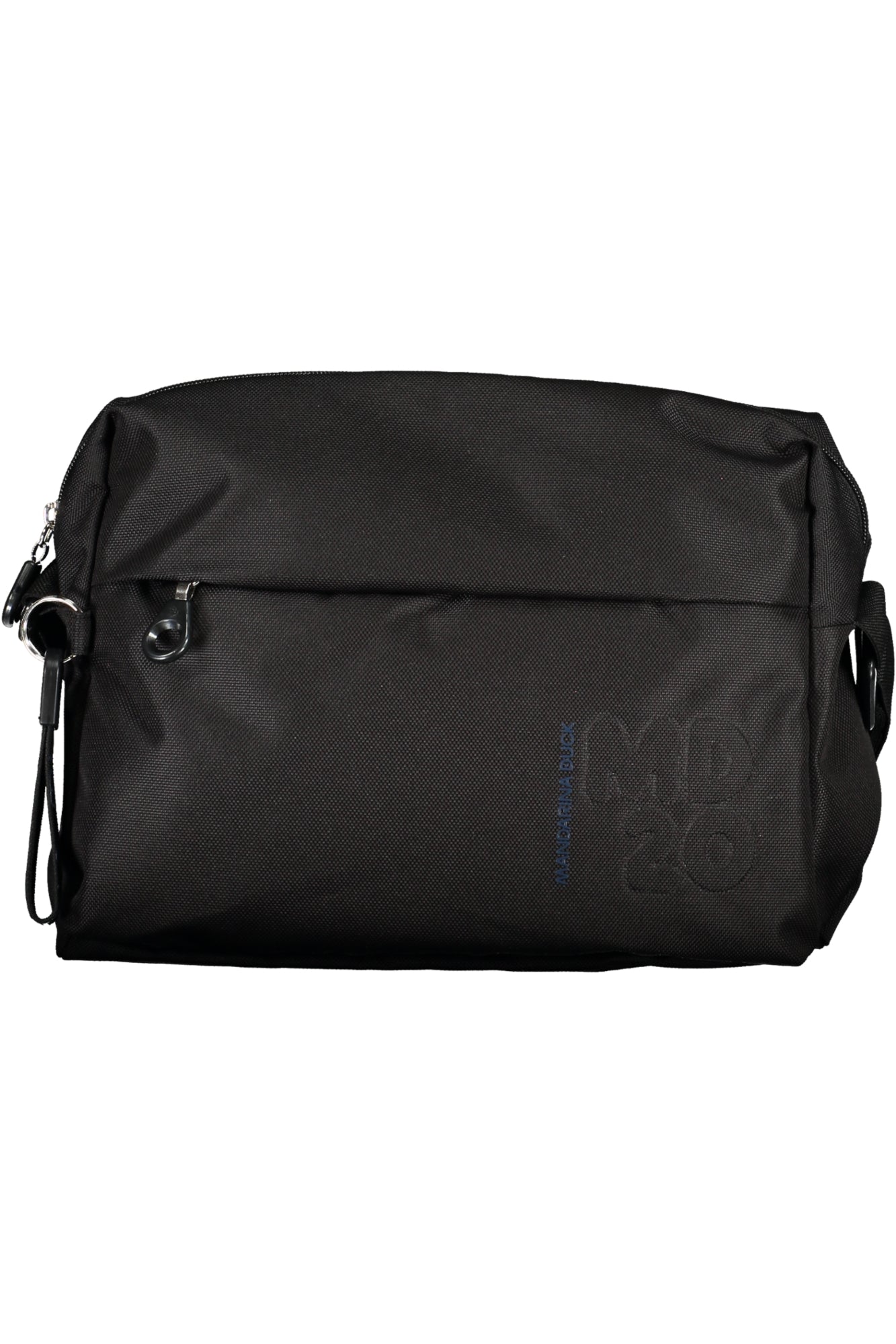 P10QMTV8_NE651BLACK – Stylische schwarze Umhängetasche für Damen mit praktischen Fächern – Größe: UNI – Farbe: Nero