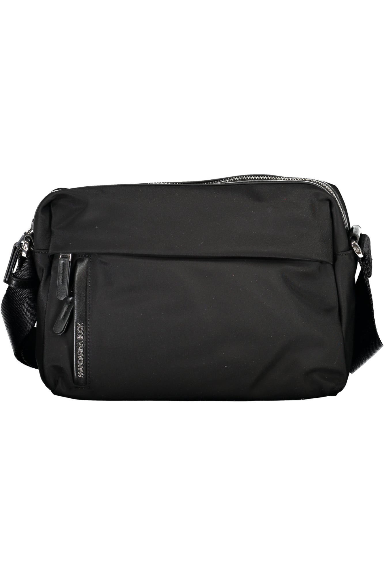 P10VCT19_NE651BLACK – Stylische schwarze Damentasche: Verstellbarer Gurt, viel Stauraum – Größe: UNI – Farbe: Nero