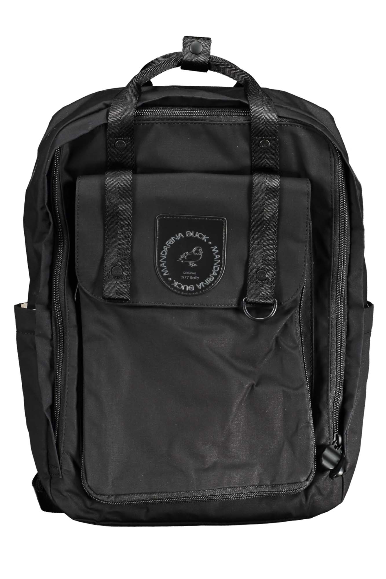 P10JXT01_NE651BLACK – Damen Rucksack Schwarz: Vielseitiger Begleiter mit Stil und Funktionalität – Größe: UNI – Farbe: Nero