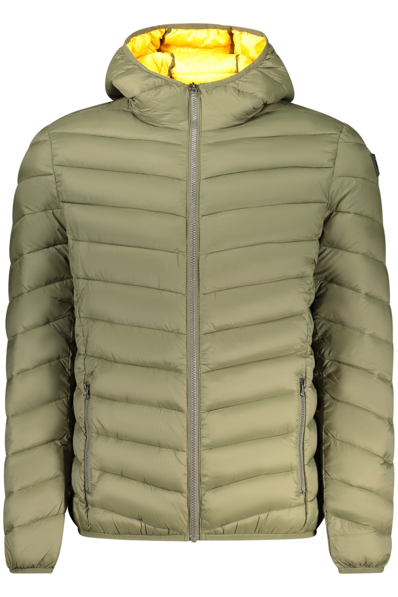 252T02014_VE75000 – Grüne Herrenjacke mit Kapuze - Stilvoll und funktional für jede Jahreszeit – Größe: S, M, L, XL, 2XL, 3XL – Farbe: Verde
