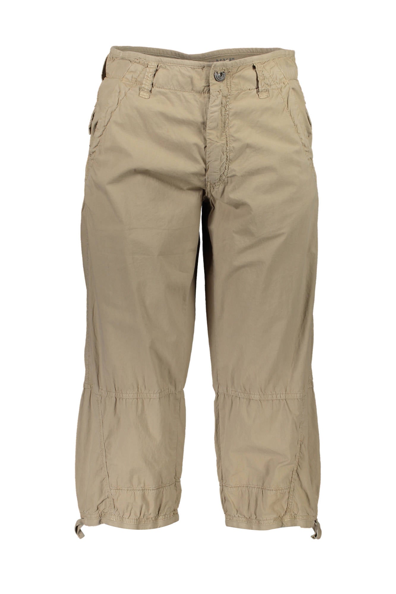511200-DEMO_BEIGE_H95550 – Herren Bermuda-Shorts Beige mit 4 Taschen, Knopf & Reißverschluss – Größe: 32 – Farbe: Beige