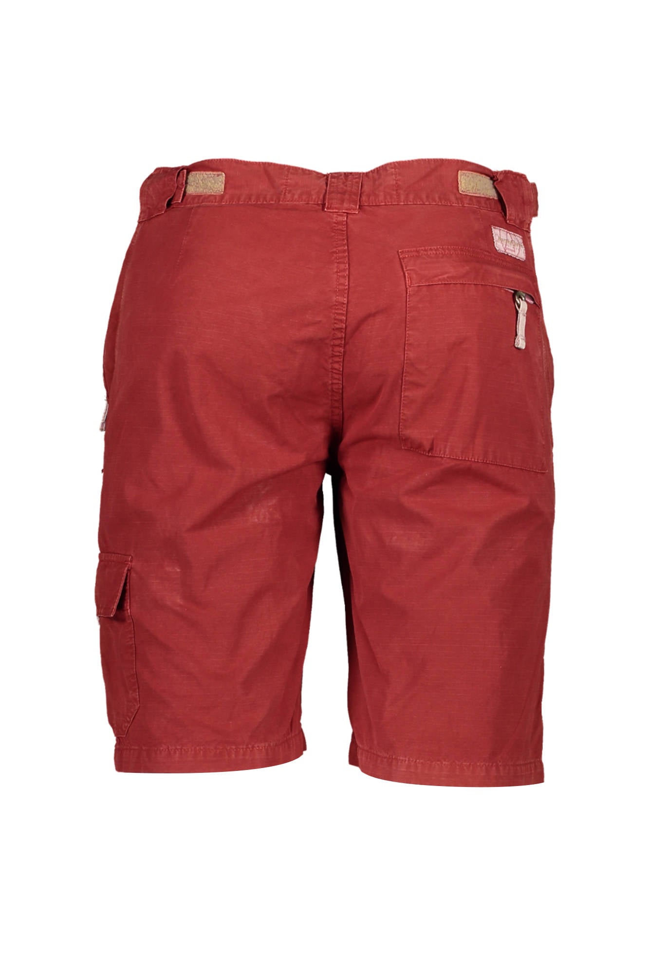 5068-YEOVILY_ROSSO_0135 – Herren Bermuda-Shorts Rot mit praktischen Taschen und Reißverschluss – Größe: 30 – Farbe: Rosso