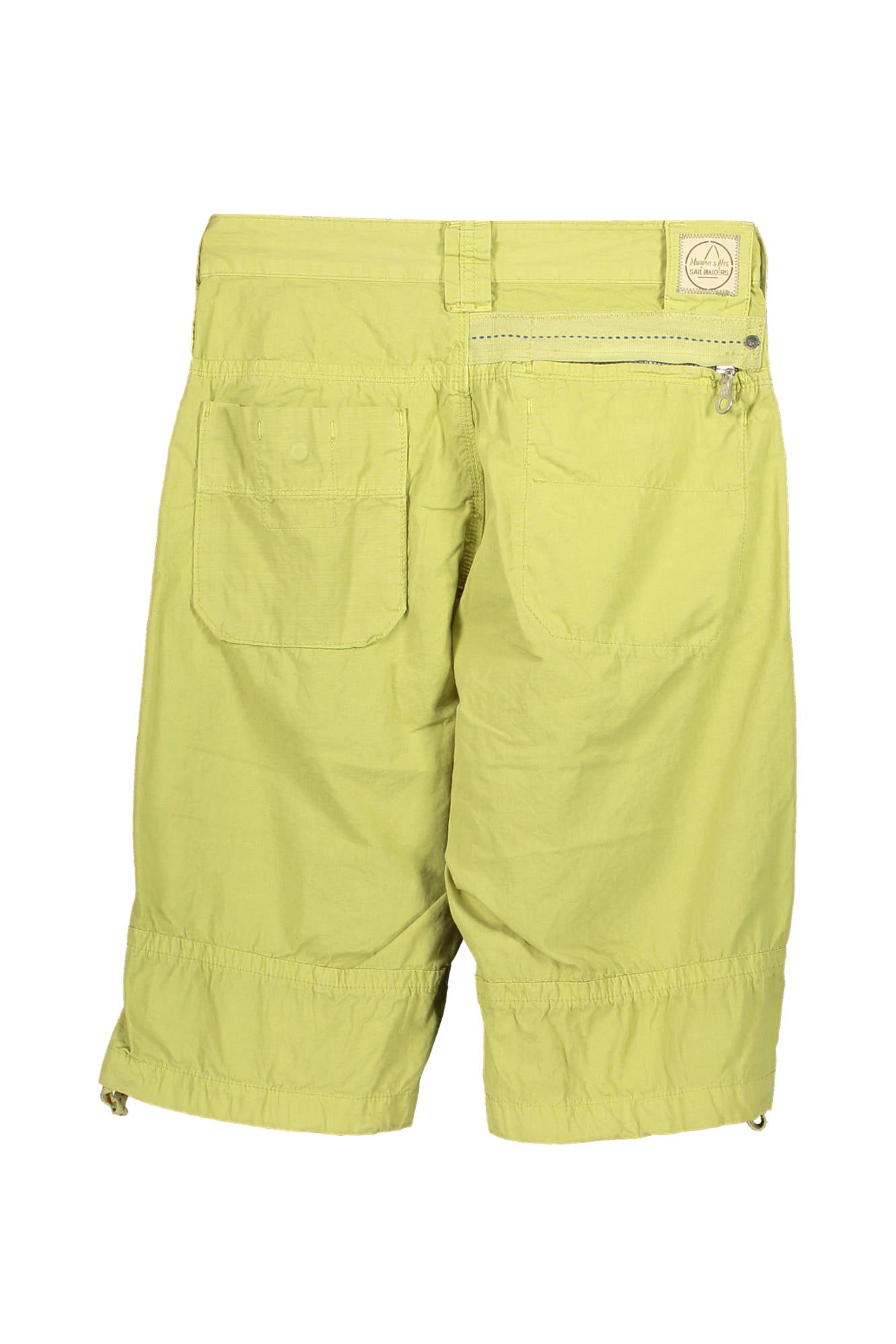 580100-EDENTON_VERDE_E03550 – Herren Bermuda-Shorts Grün mit Taschen und Reißverschluss – Größe: 28 – Farbe: Verde
