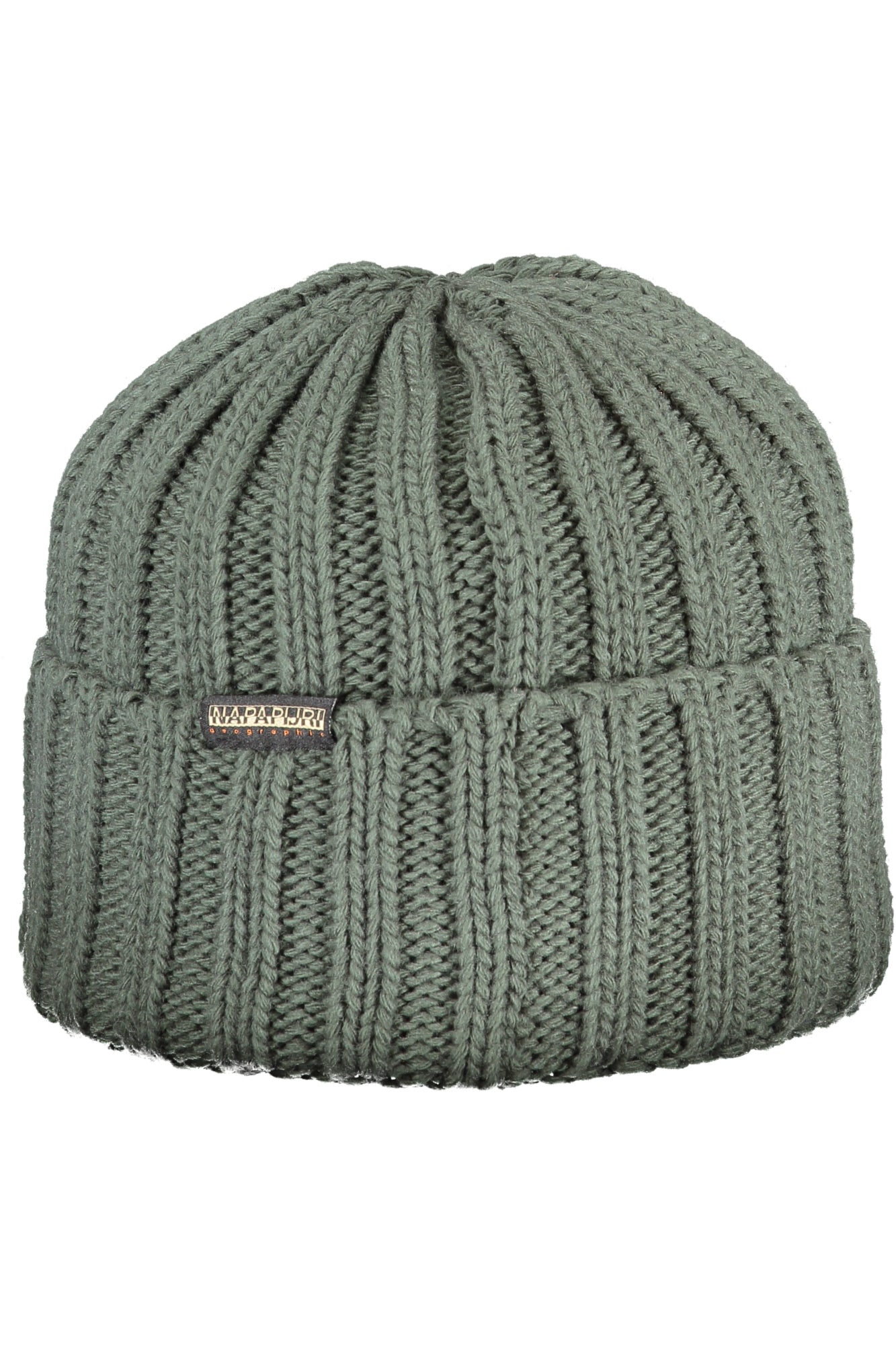 NP0A4IA5FSEMIURY_VEG1S – Grüne Herrenmütze mit Stickerei und Logo - Stilvoll und vielseitig – Größe: UNI – Farbe: Verde