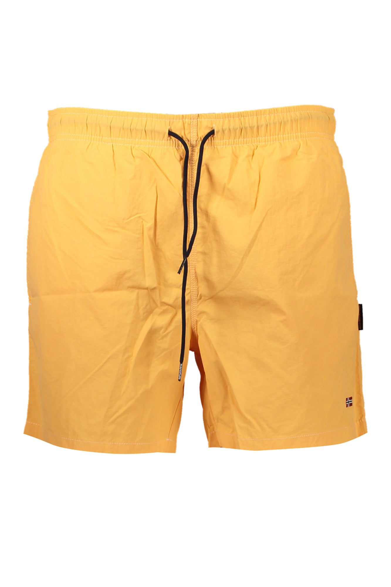 NP0A4GAGVALIS_ARA57 – Trendige Herren Badehose in Orange mit Taschen und Logo-Details – Größe: S, L, XL – Farbe: Arancione