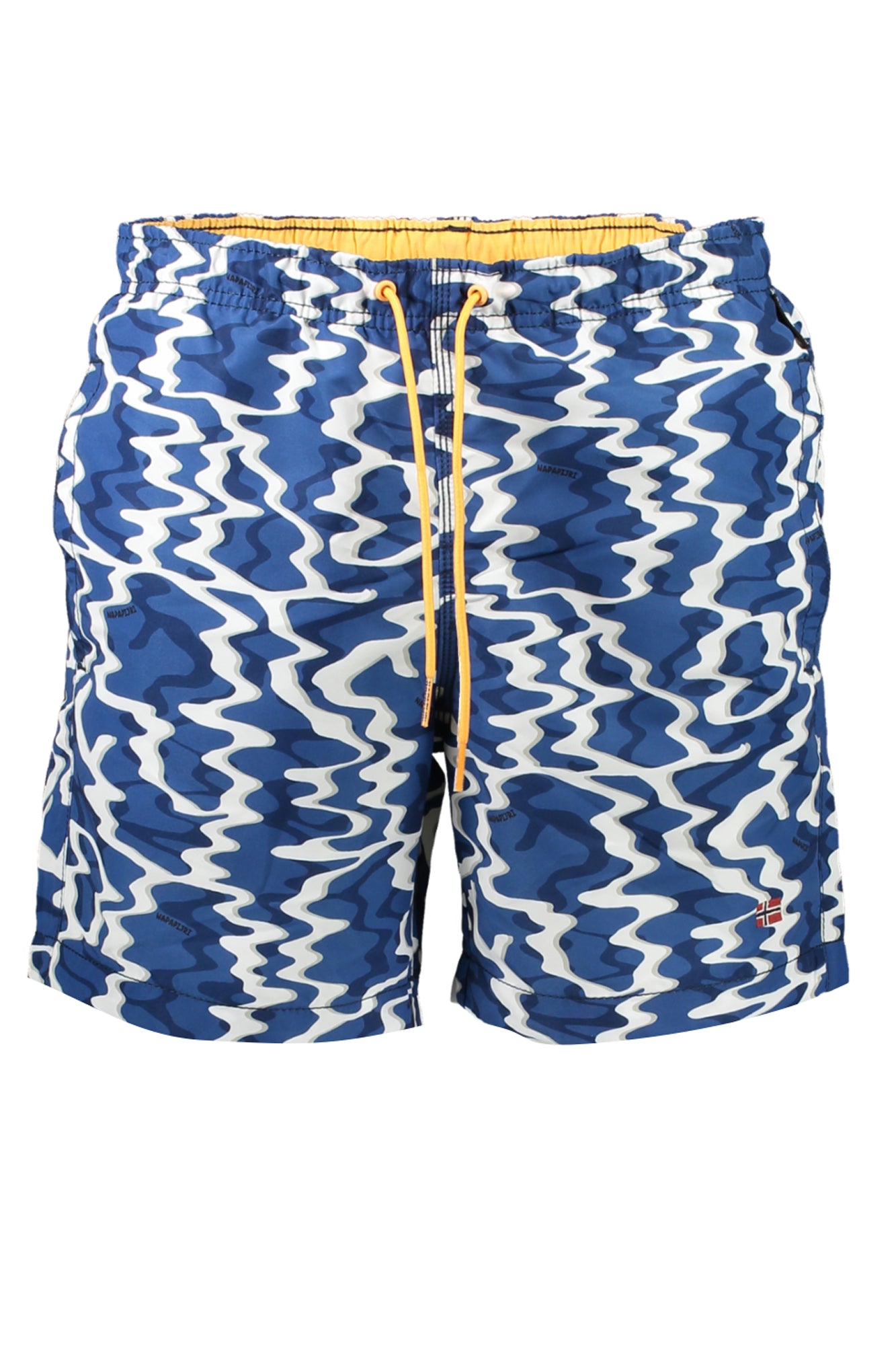 NP0A4GZ8VVAIL1_BLFZ3 – Herren Badehose Blau – Komfort mit Taschen und Kordelzug – Größe: S – Farbe: Blu