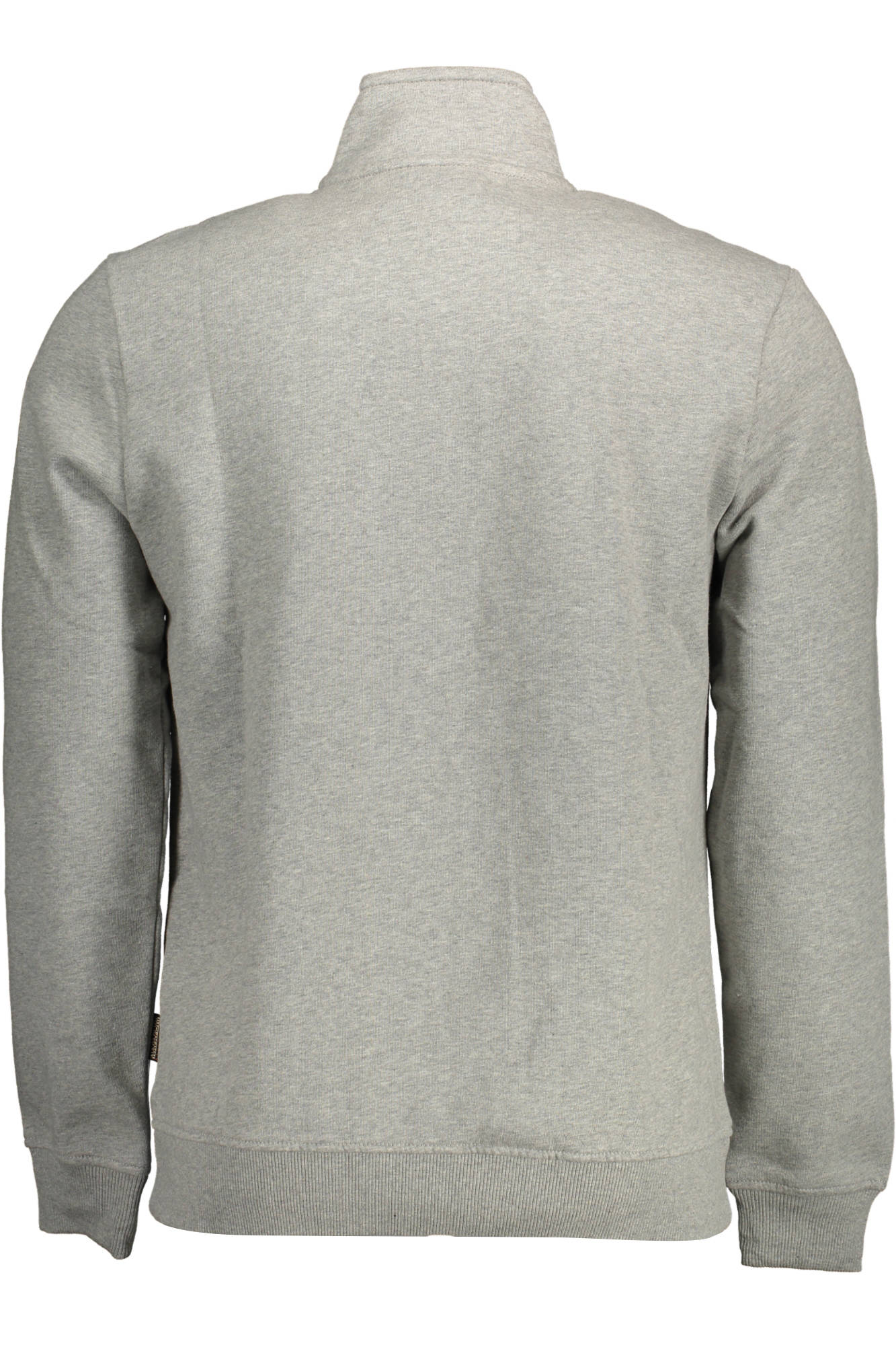NP0A4GBA-BALIS-FZ_GRIGIO_160 – Stylisches Herren Langarm-Sweatshirt in Grau mit Reißverschluss – Größe: S, 2XL, M – Farbe: Grigio